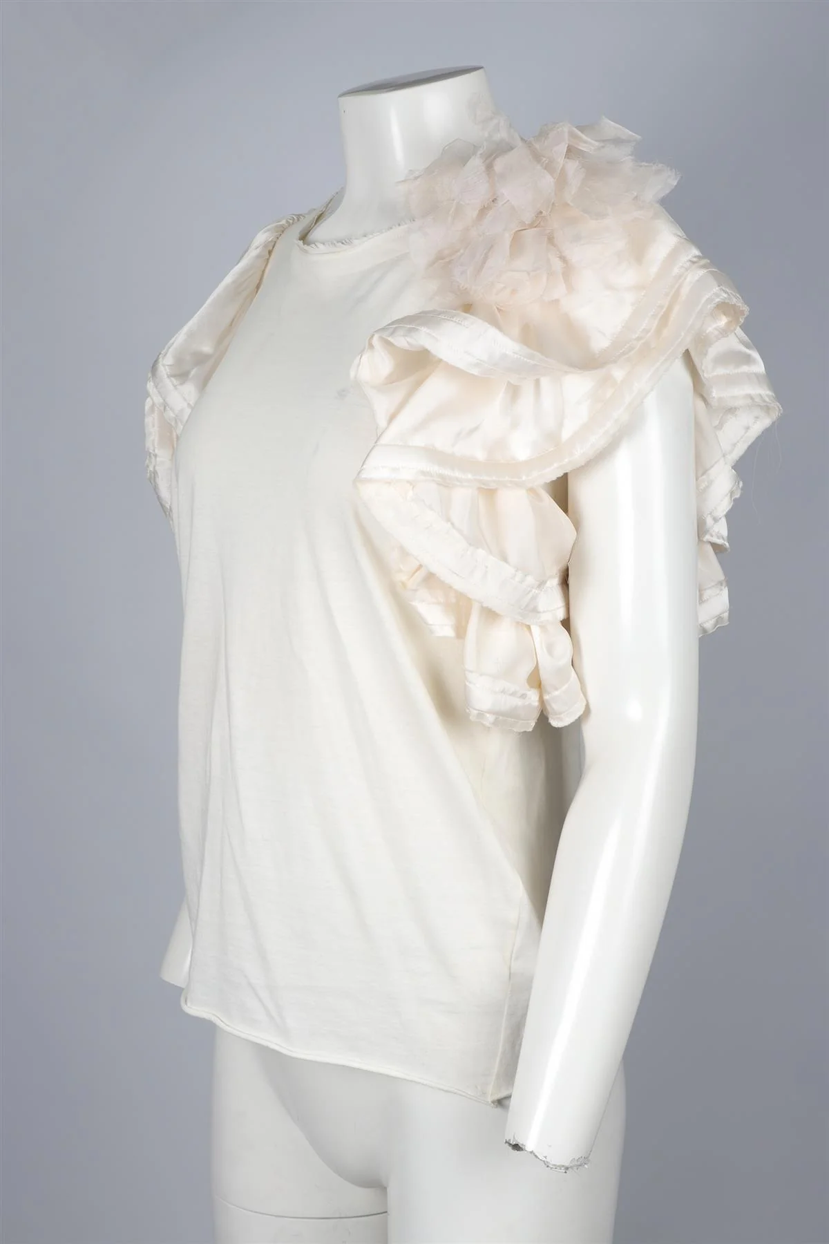 LANVIN WHITE COTTON TOP SMALL - Image 3