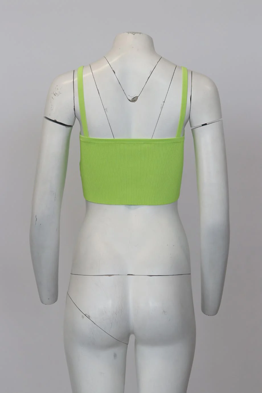 LAPOINTE CROPPED RIBBED KNIT TOP SMALL - Image 4