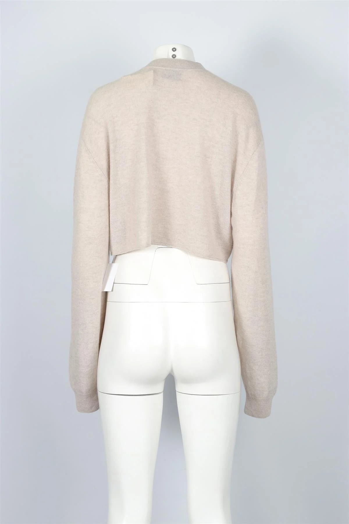 LE KASHA BEIGE CASHMERE SWEATER ONE SIZE - Image 4