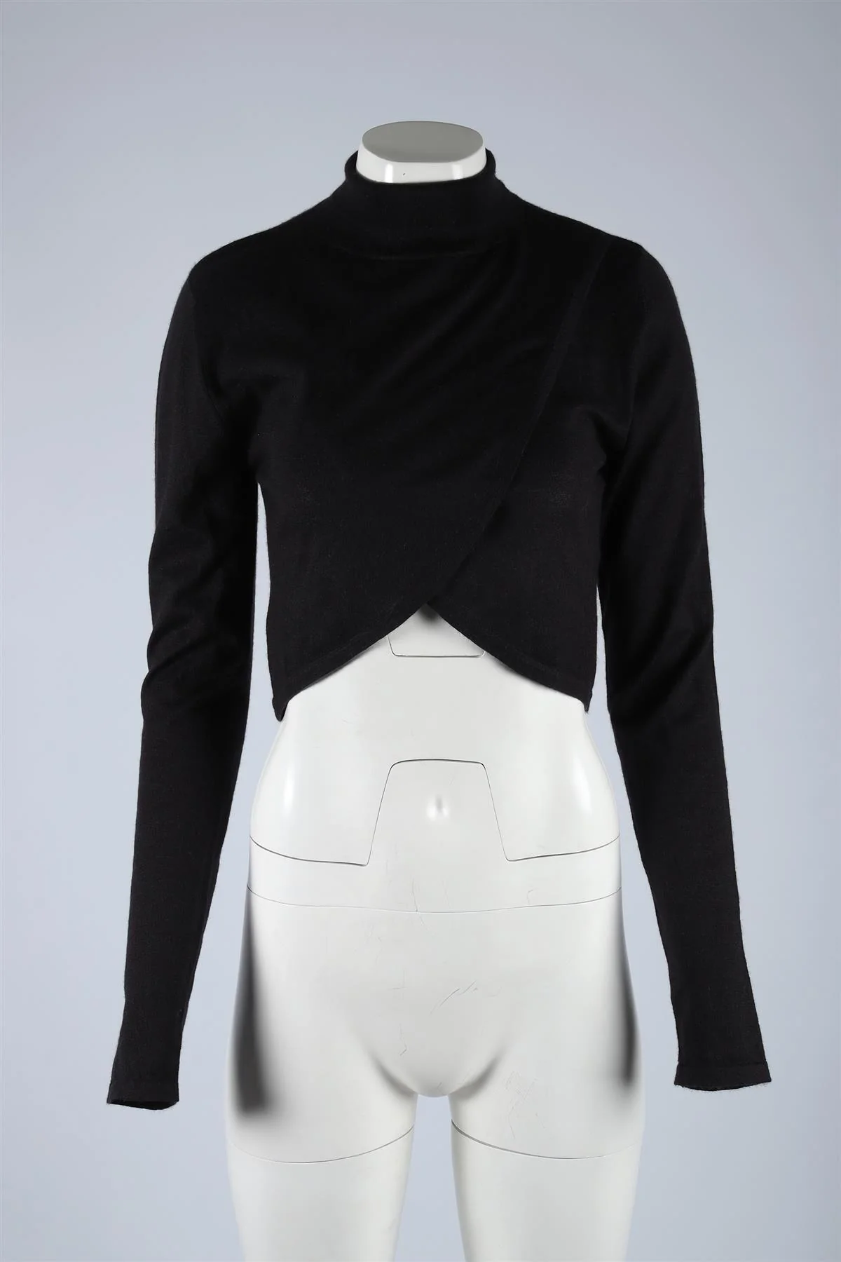LE KASHA BLACK CASHMERE SWEATER SMALL/MEDIUM - Image 2