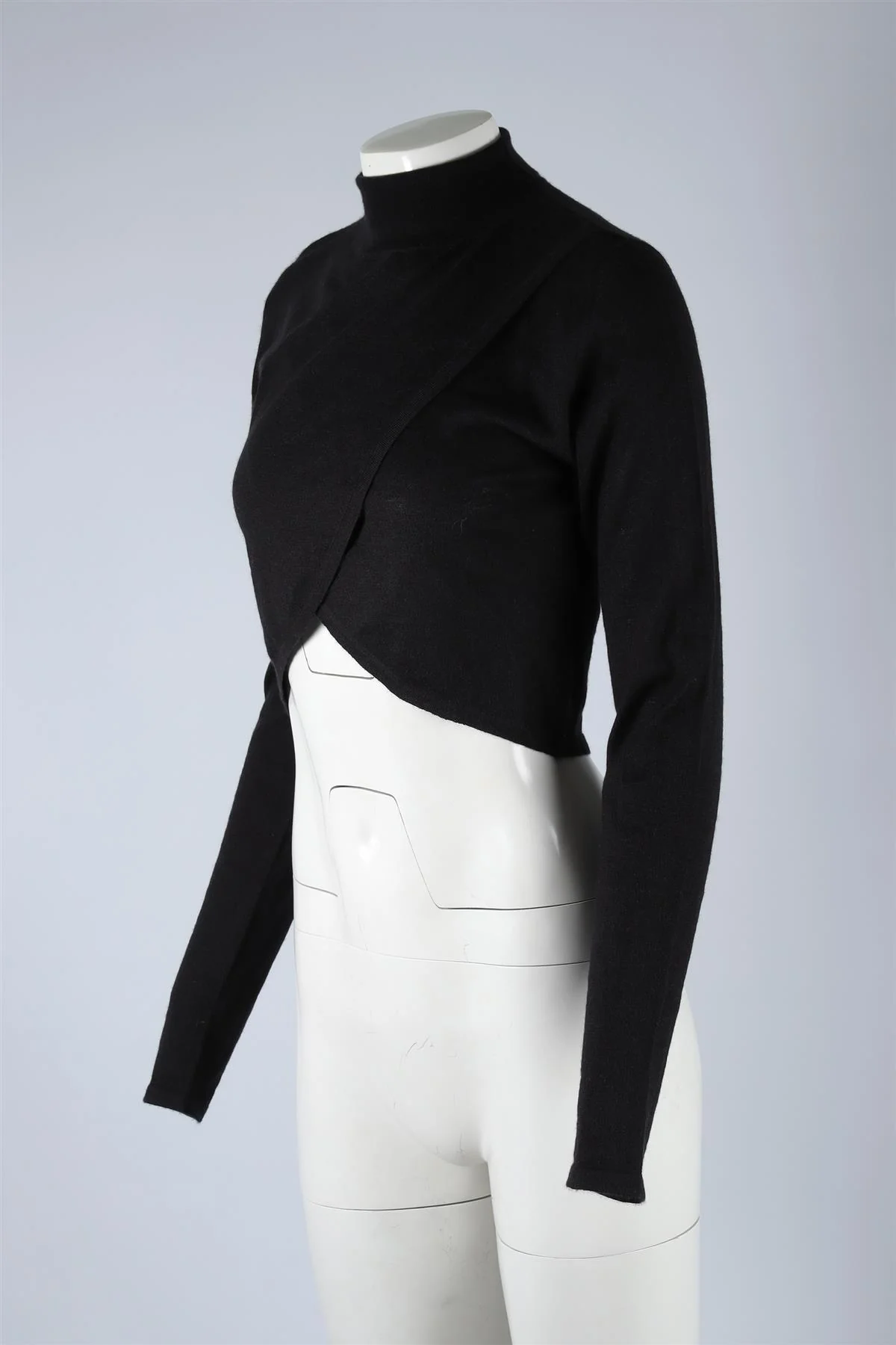 LE KASHA BLACK CASHMERE SWEATER SMALL/MEDIUM - Image 3