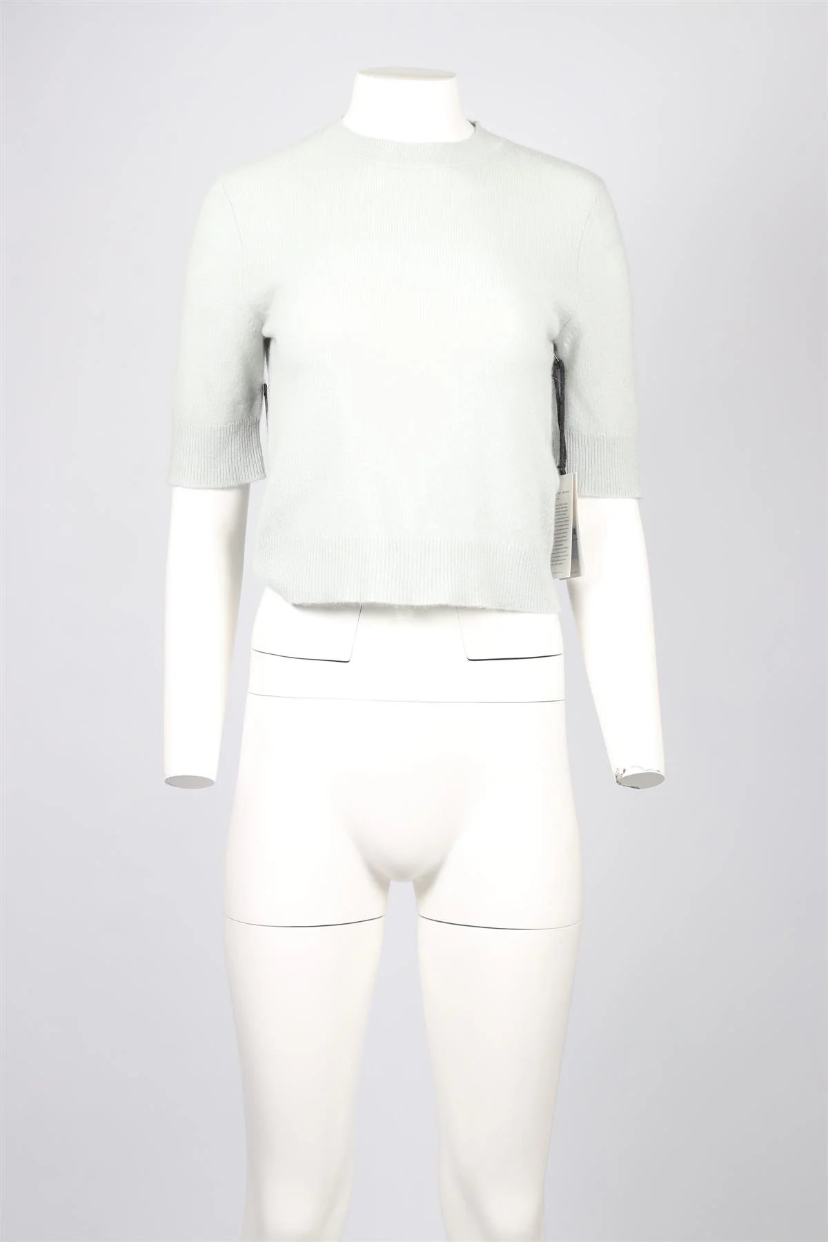 LE KASHA GREEN CASHMERE SWEATER MEDIUM - Image 2