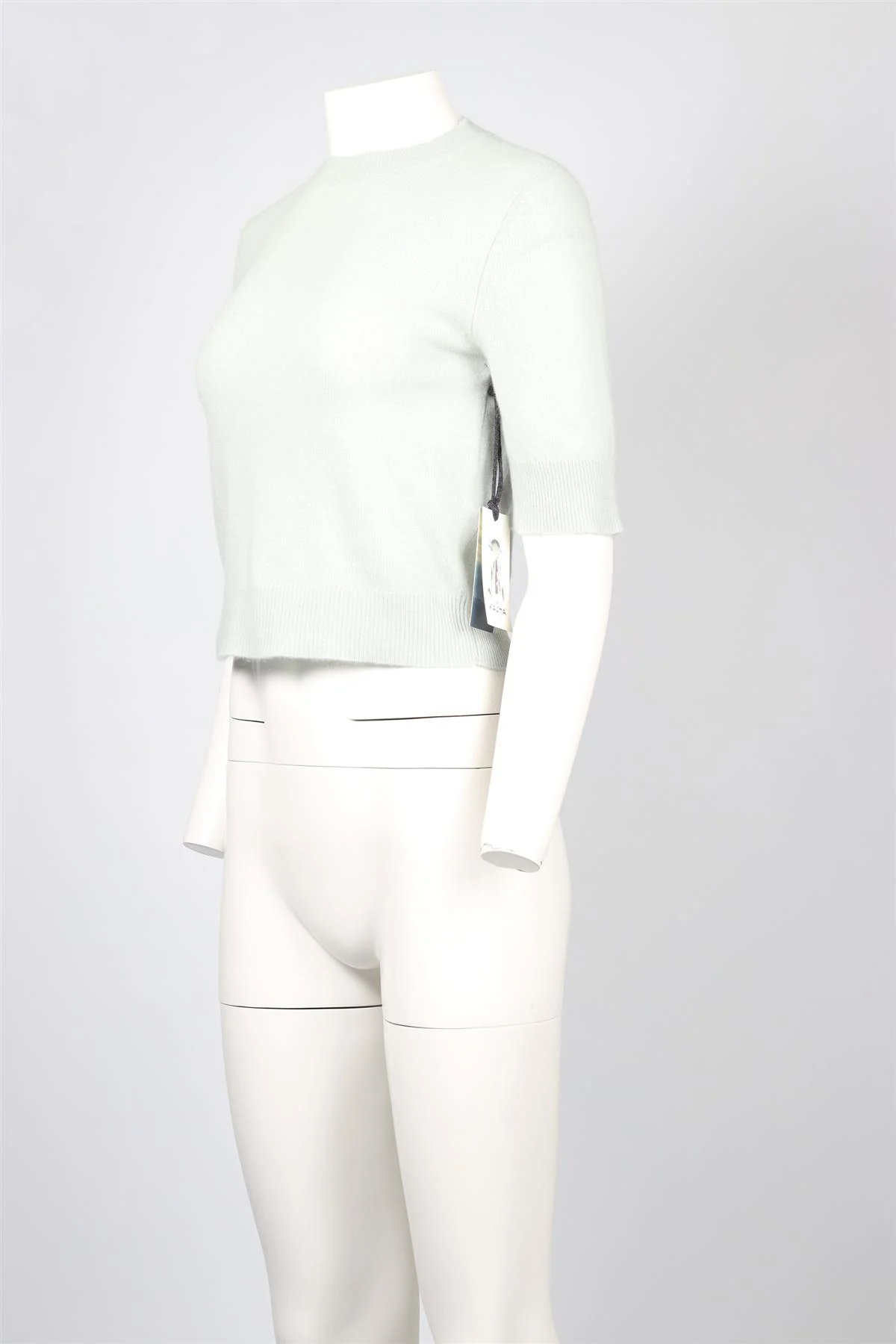 LE KASHA GREEN CASHMERE SWEATER MEDIUM - Image 3
