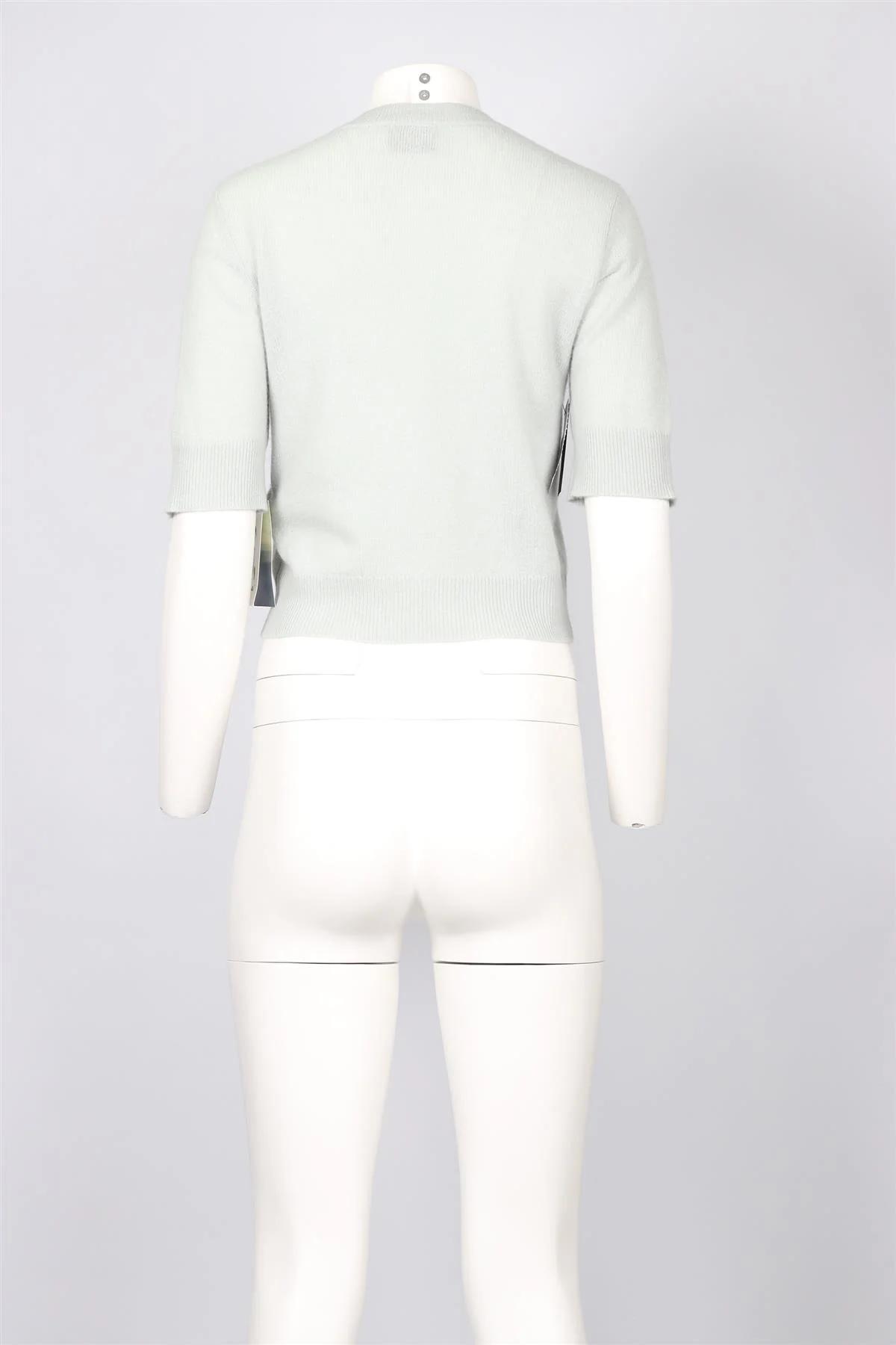 LE KASHA GREEN CASHMERE SWEATER MEDIUM - Image 4