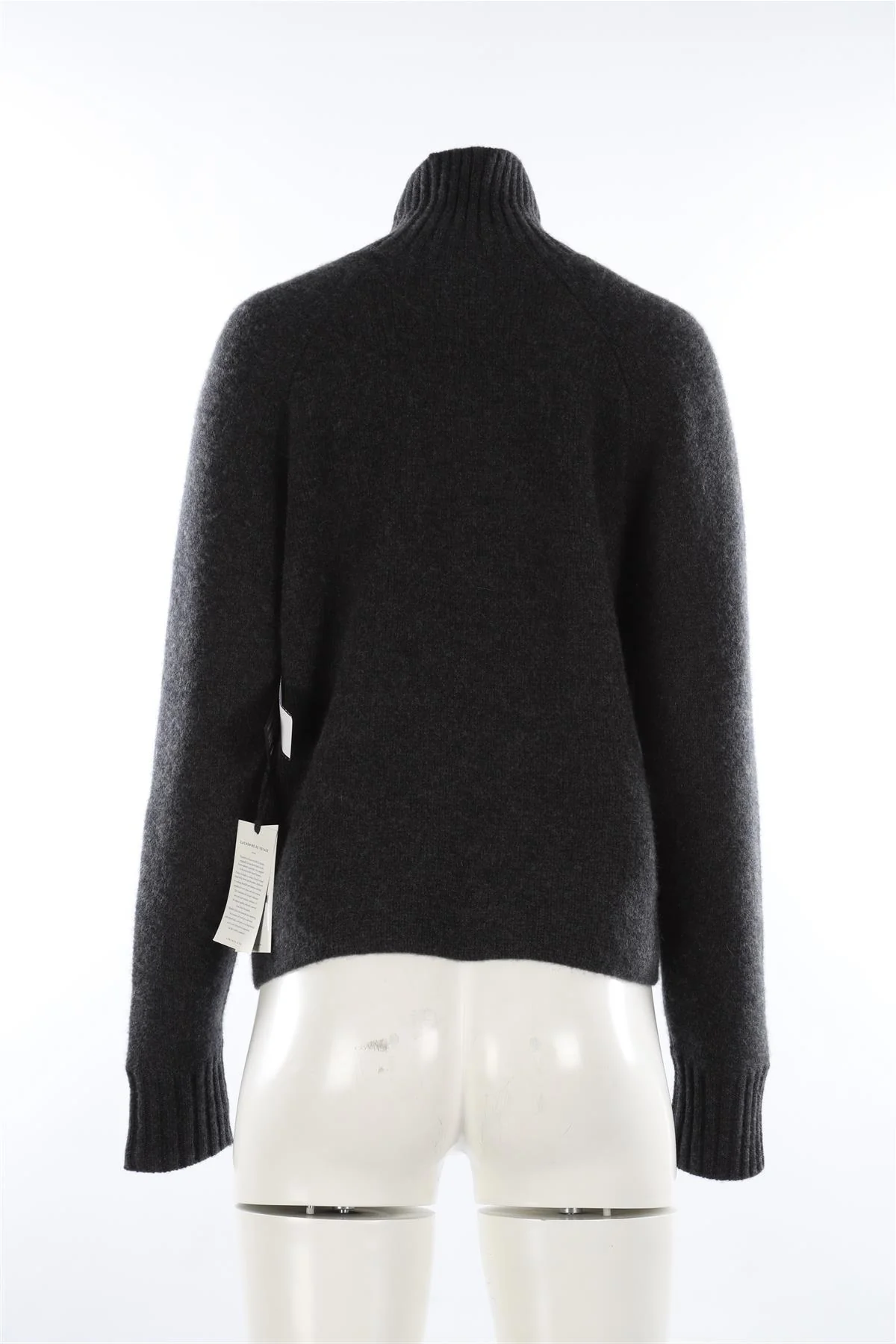 LE KASHA GREY CASHMERE SWEATER SMALL/MEDIUM - Image 4