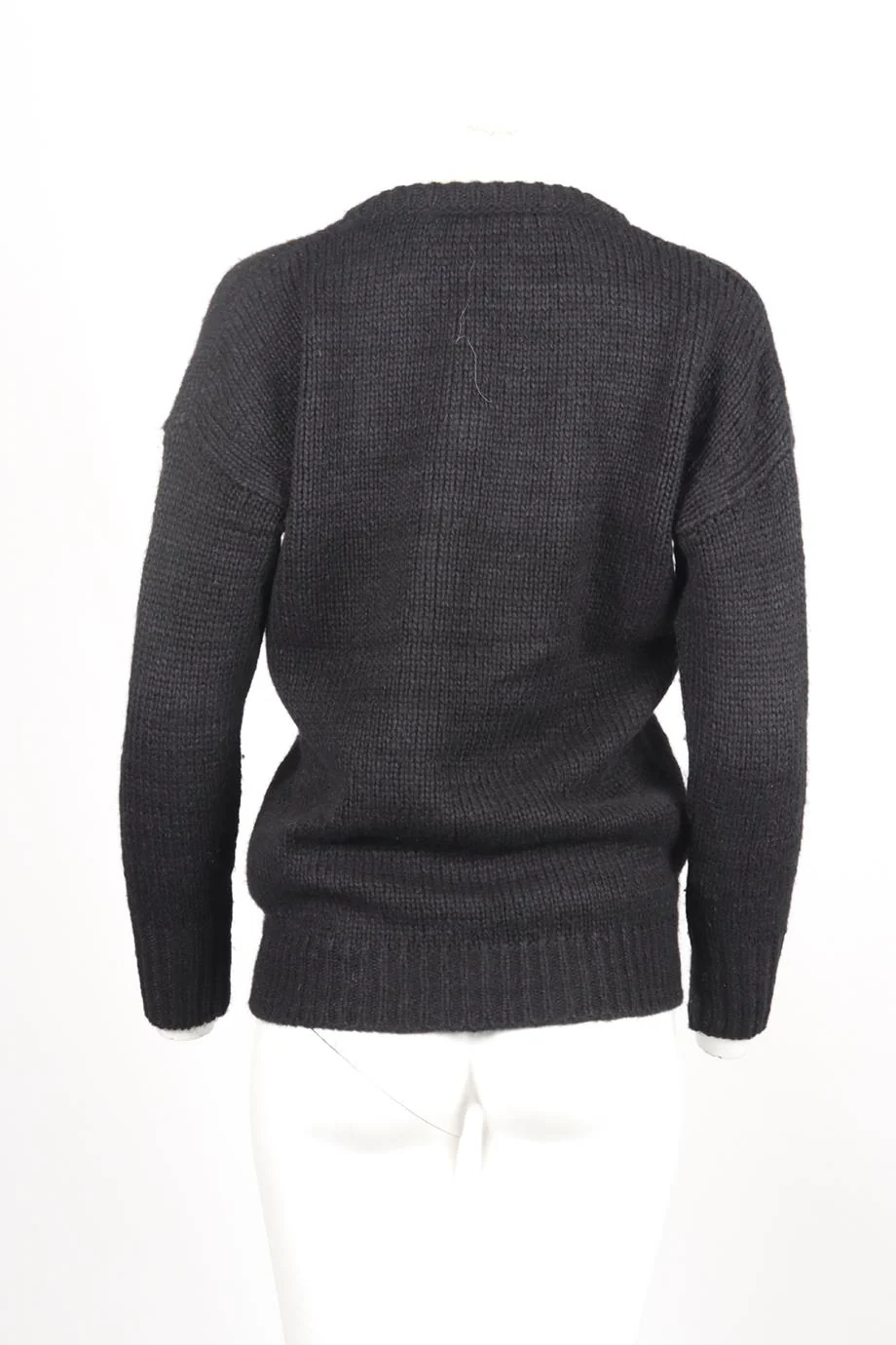 LEETHA SILK AND CASHMERE BLEND SWEATER XSMALL - Image 4