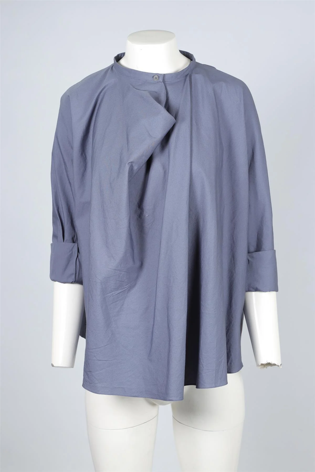 LEMAIRE BLUE COTTON TOP FR 38 UK 10 - Image 2