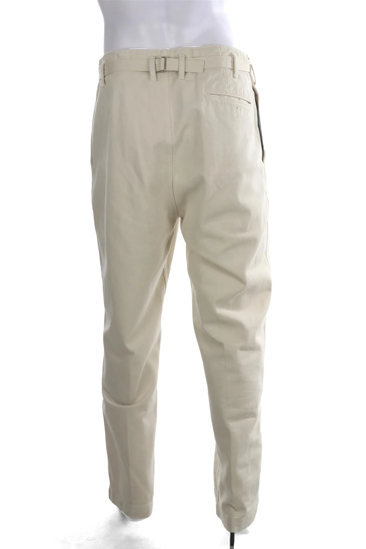 LEMAIRE ECRU MENS STRAIGHT LEG JEANS IT 46 W30 - Image 4