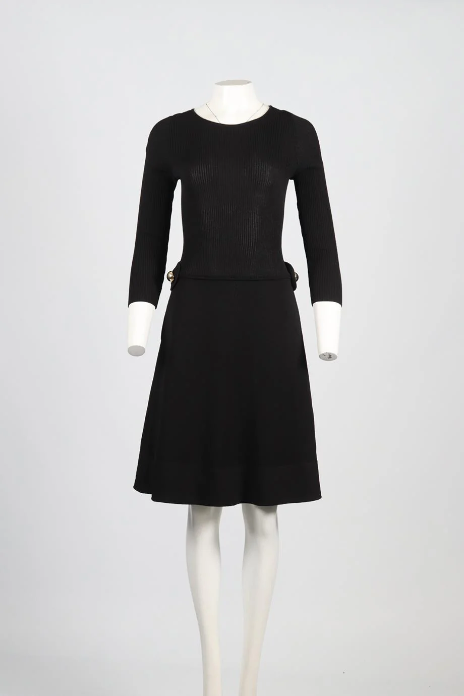LES COPAINS KNIT MIDI DRESS IT 44 UK 12 - Image 2