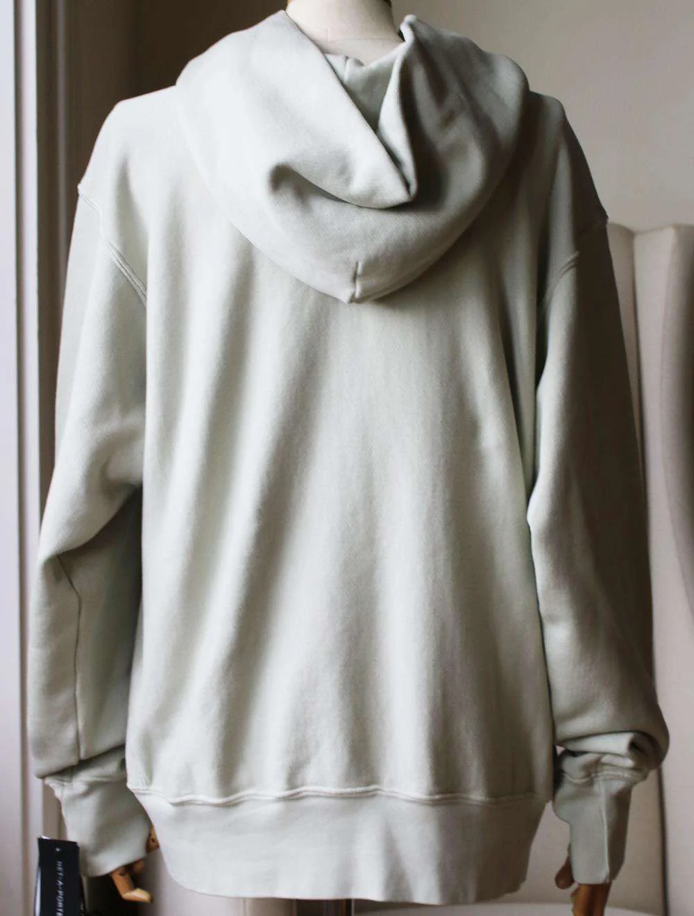 LES TIEN COTTON JERSEY HOODIE SMALL - Image 4