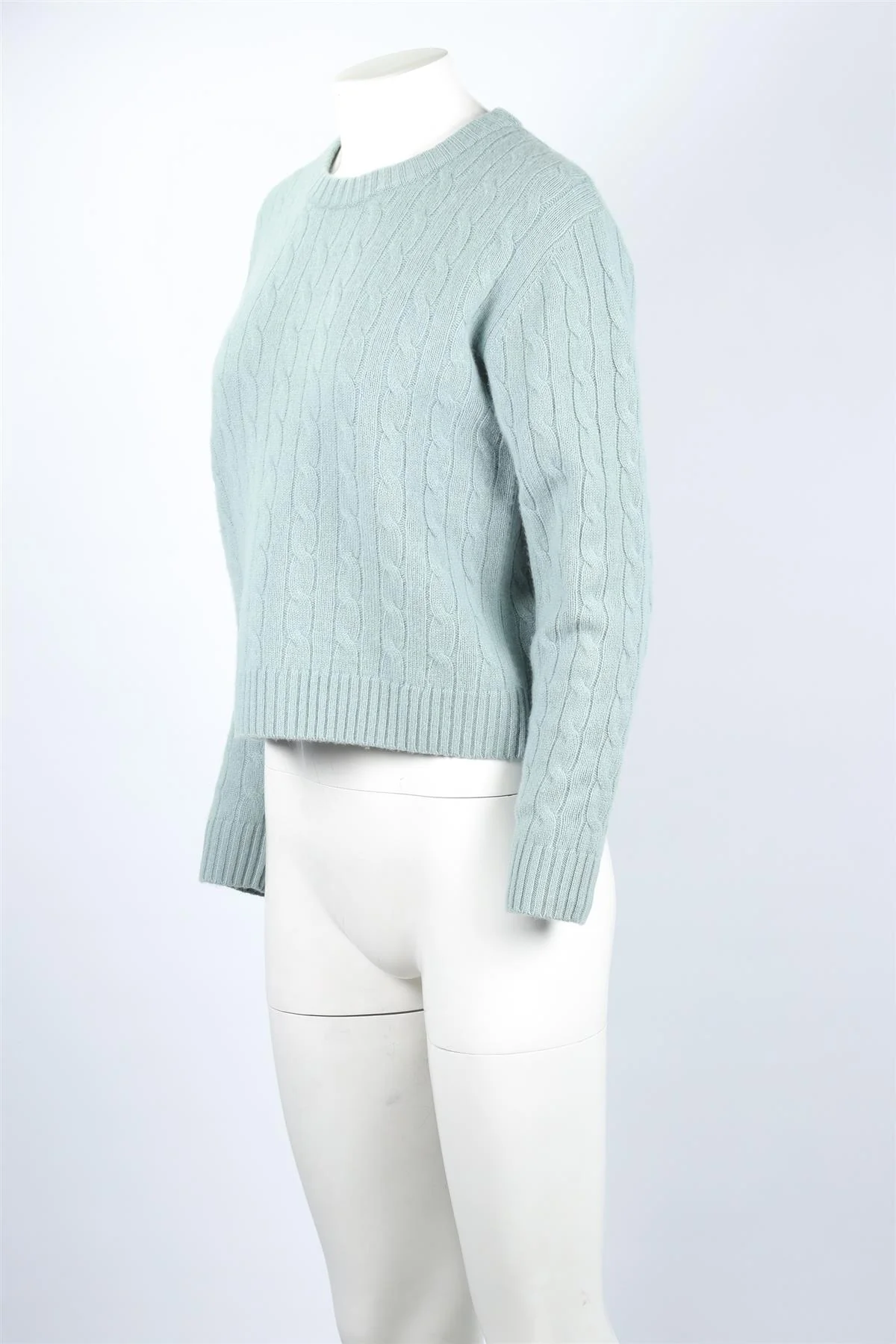 LESET BLUE WOOL SWEATER SMALL - Image 3