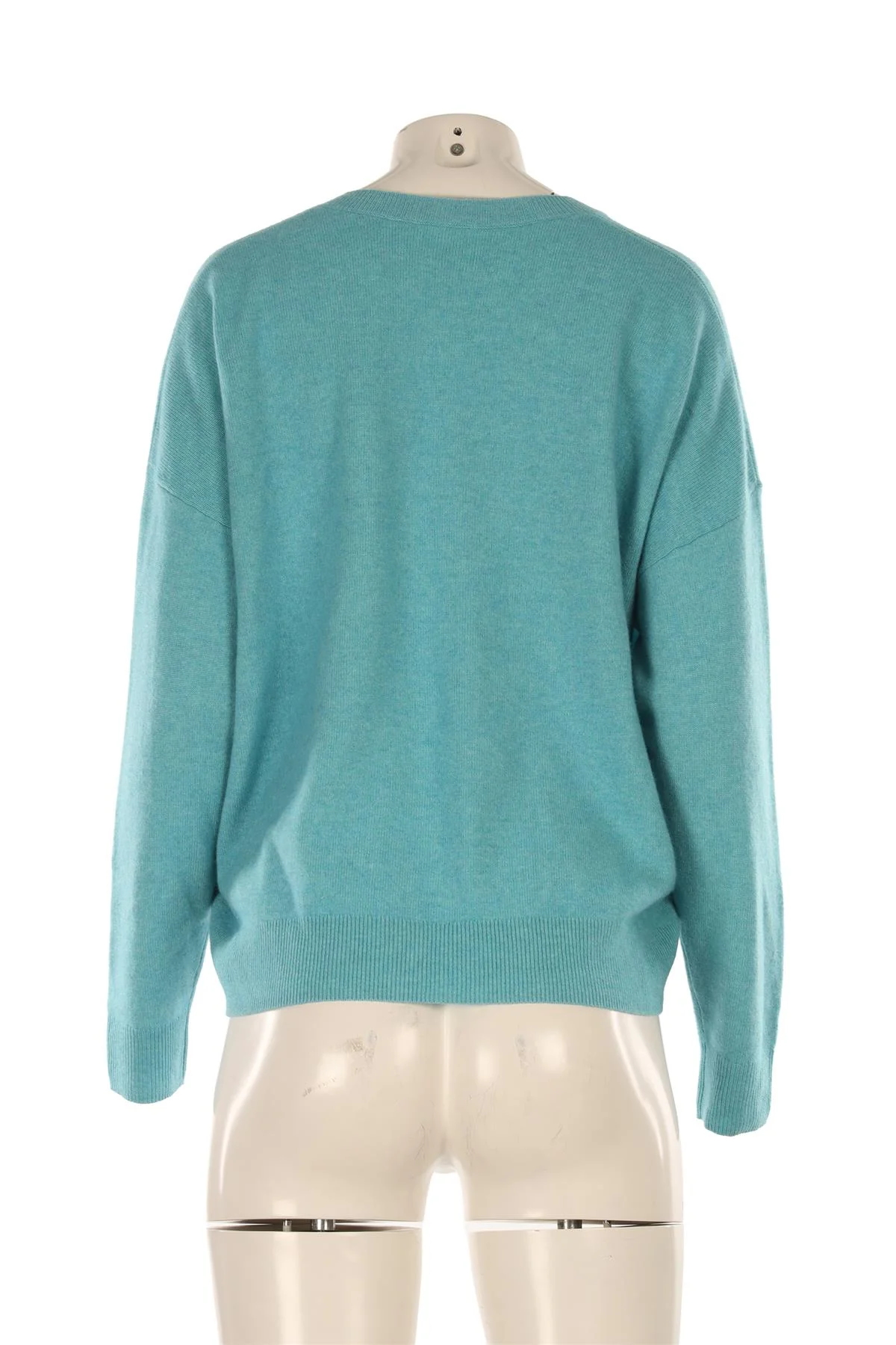LESET BLUE WOOL SWEATER XSMALL - Image 4