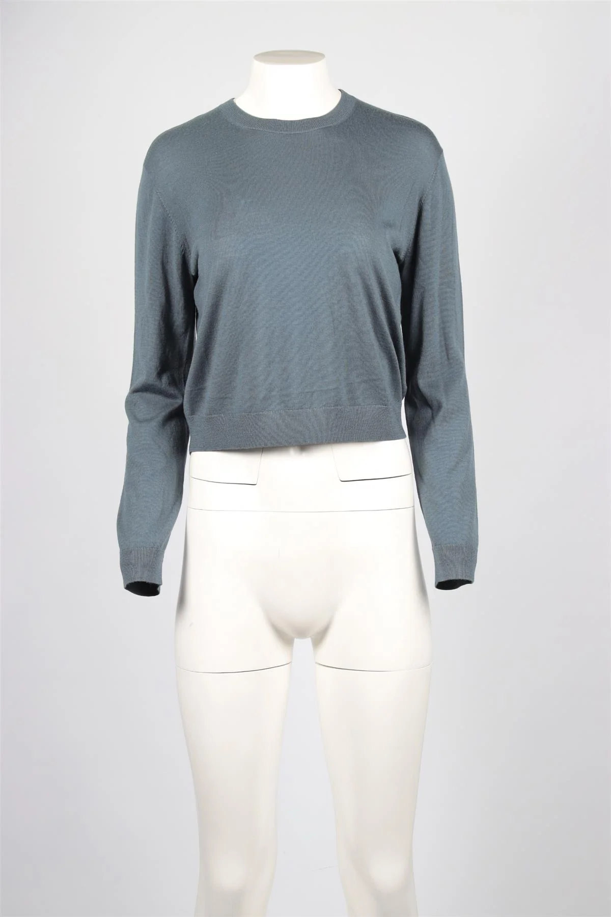 LESET BLUE WOOL SWEATER XSMALL - Image 2