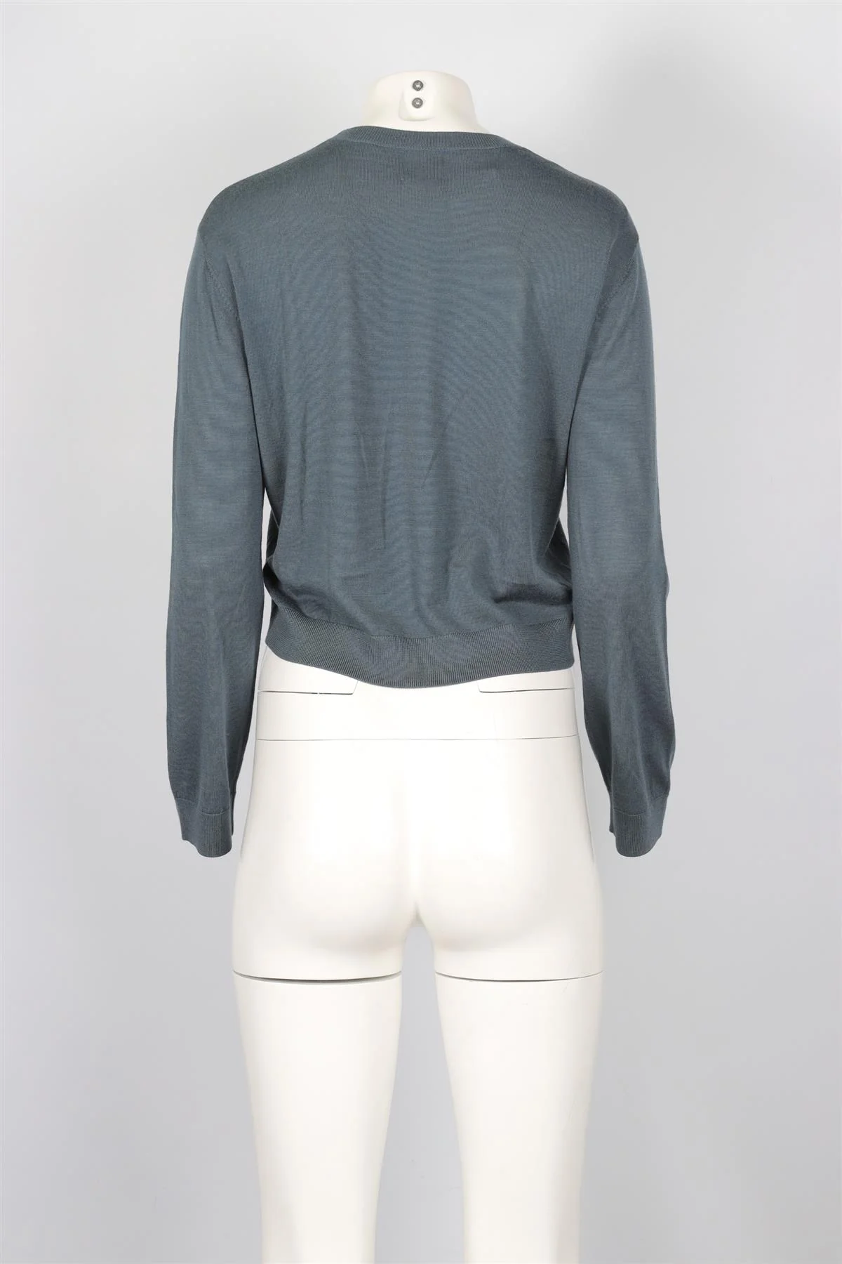 LESET BLUE WOOL SWEATER XSMALL - Image 4