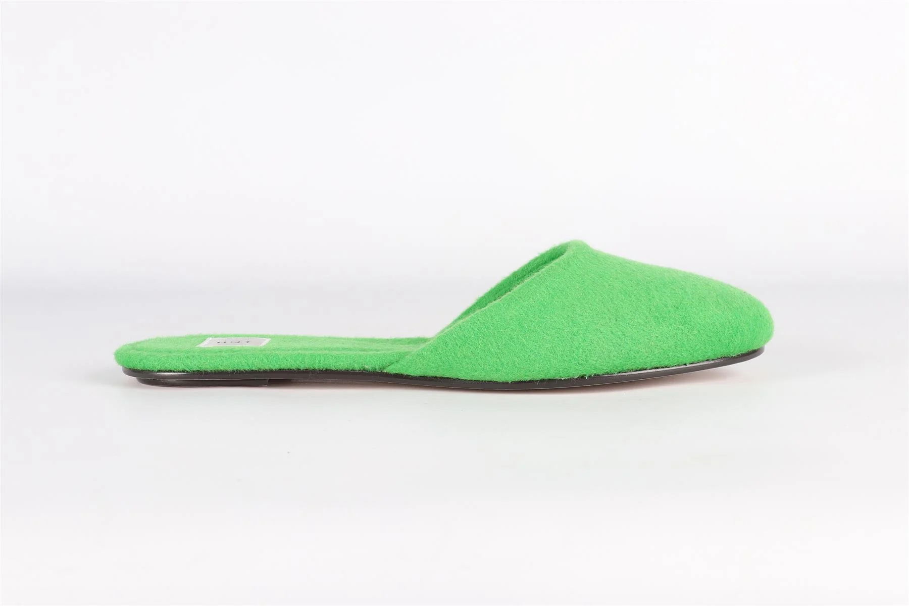 LESET GREEN FELT SLIPPERS EU 38 UK 5 US 8 - Image 9