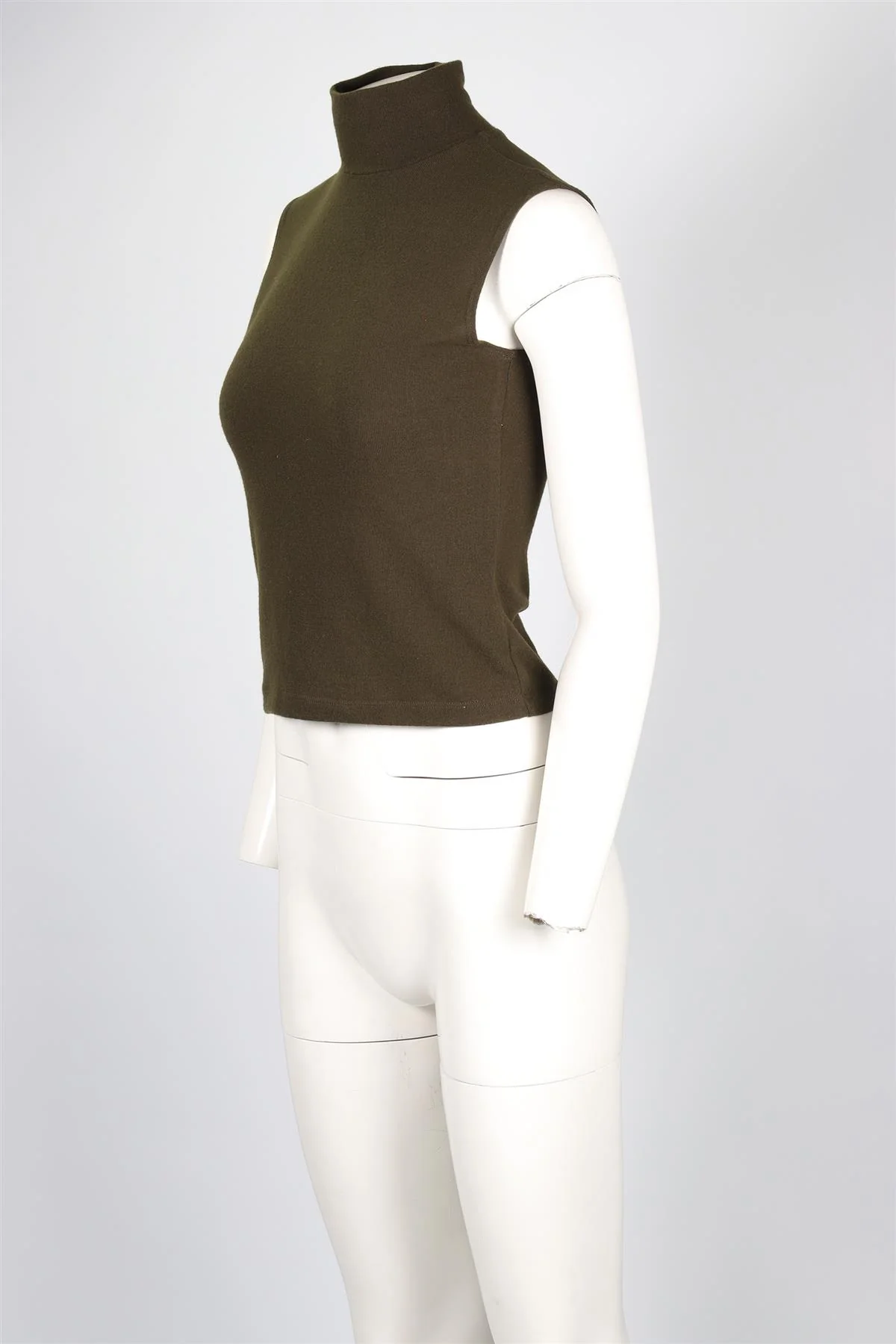 LESET GREEN KNIT TOP SMALL - Image 3