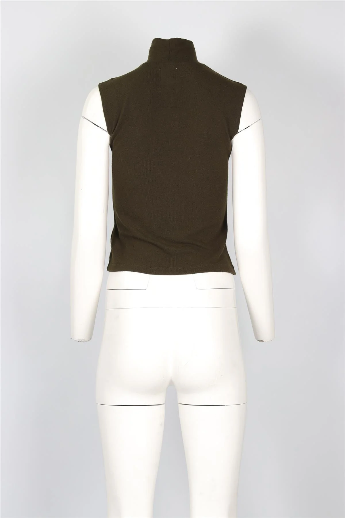LESET GREEN KNIT TOP SMALL - Image 4