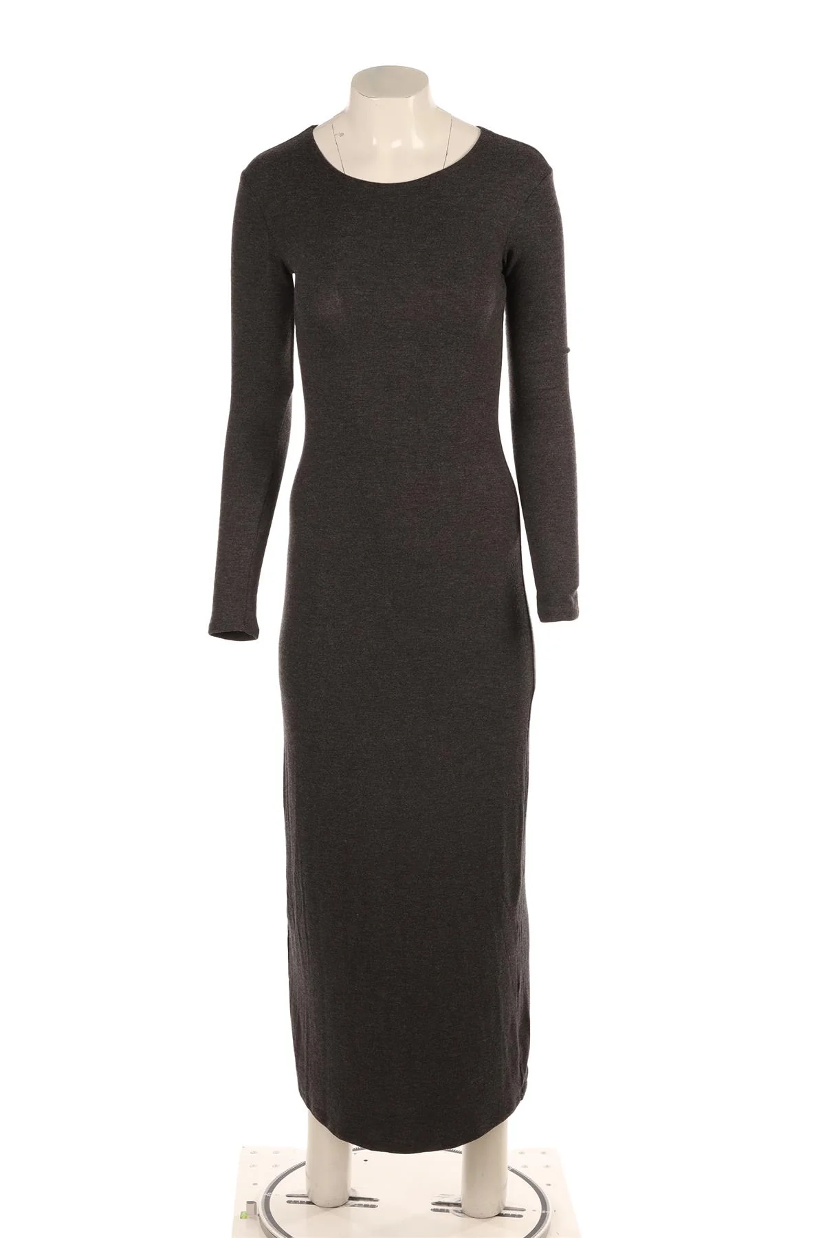LESET GREY JERSEY MAXI DRESS XSMALL - Image 2