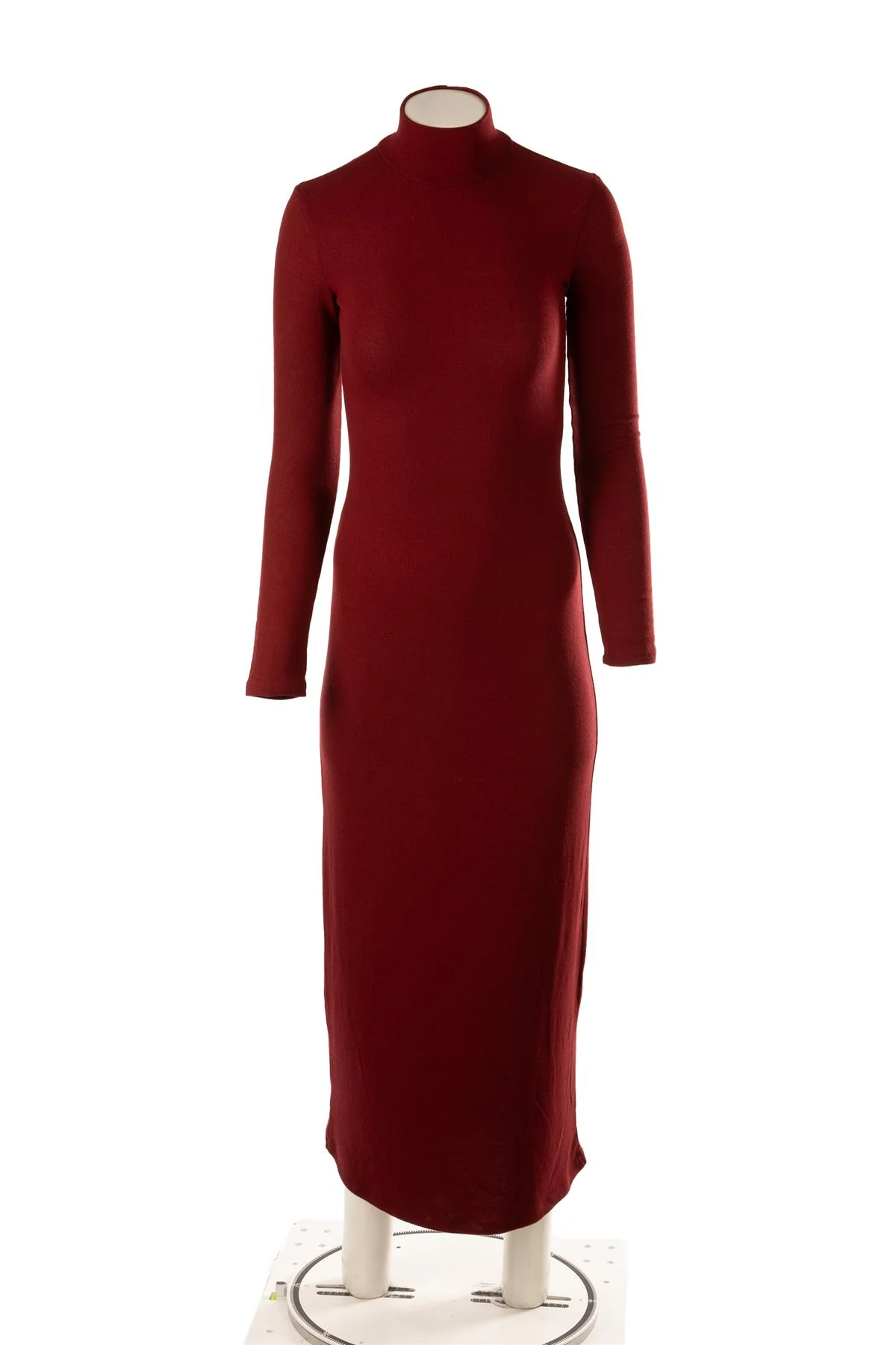 LESET RED JERSEY MAXI DRESS XSMALL - Image 2