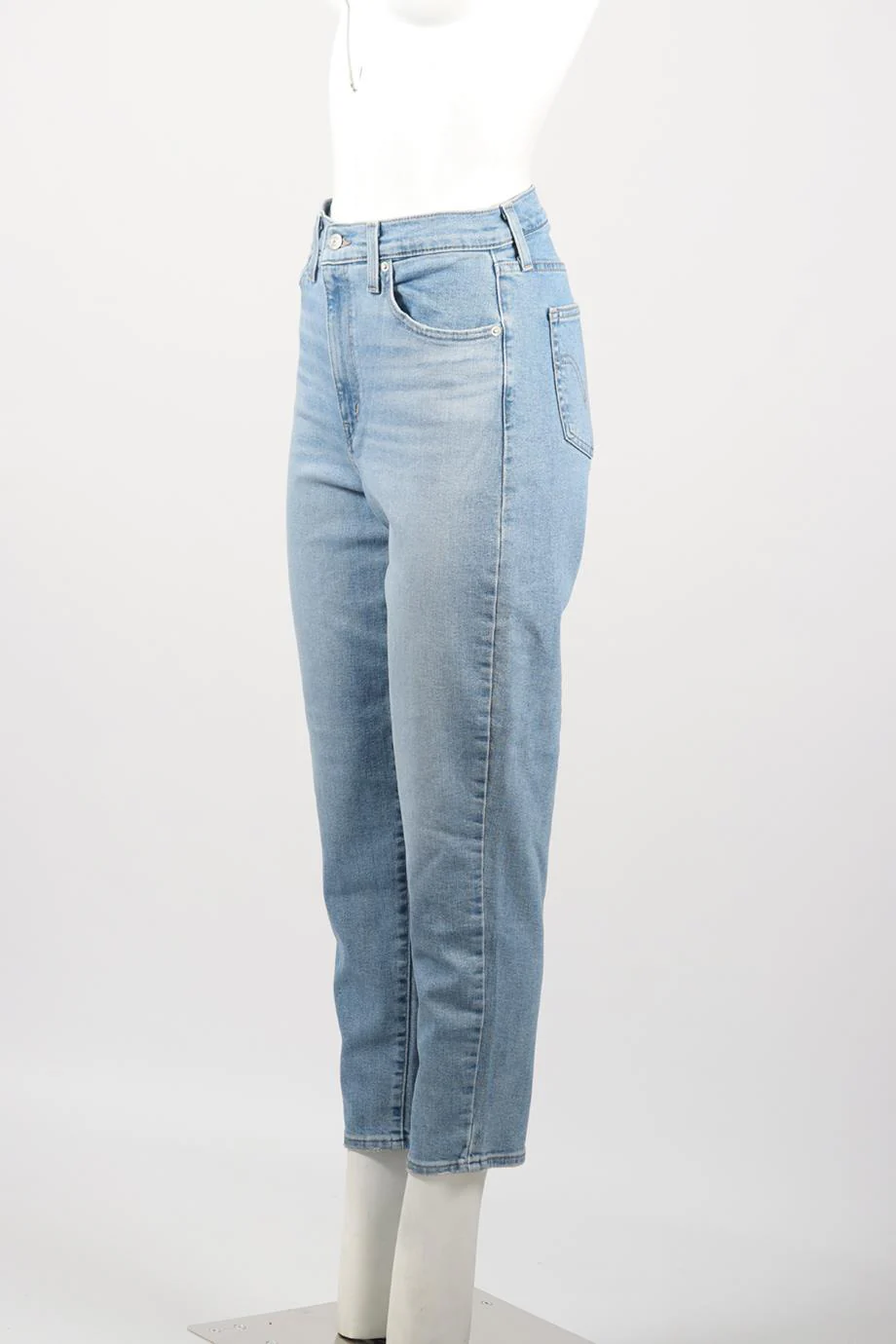 LEVI'S HIGH RISE TAPERED JEAN W28 UK 10 - Image 3