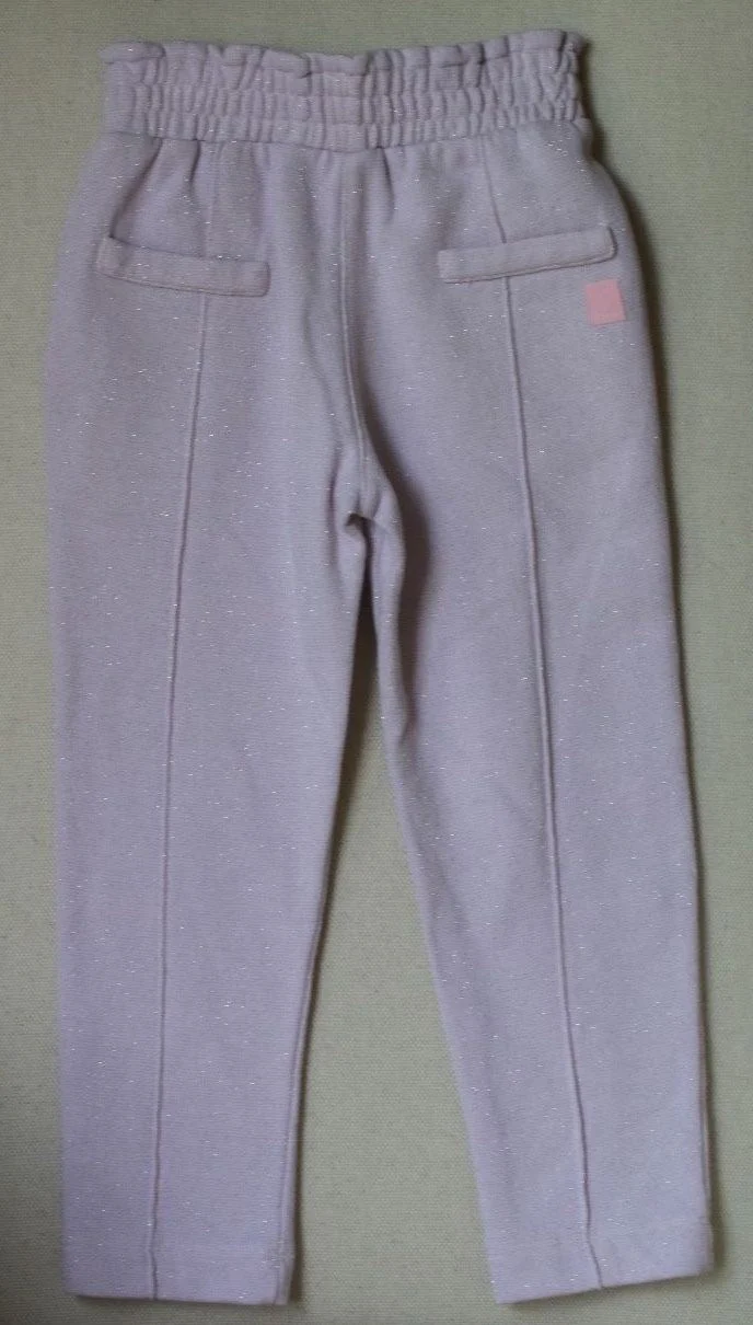 LILI GAUFRETTE GIRLS PINK COTTON JERSEY TRACKSUIT 3 YEARS - Image 8