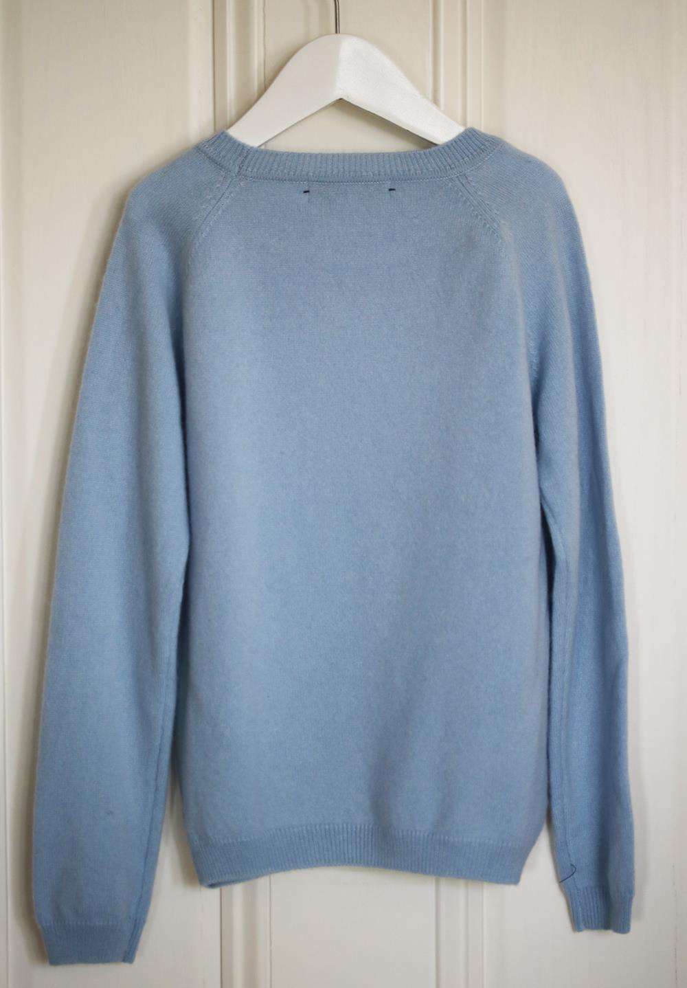 LINGUA FRANCA KIDS GIRLS EMBROIDERED CASHMERE SWEATER 6 YEARS - Image 3
