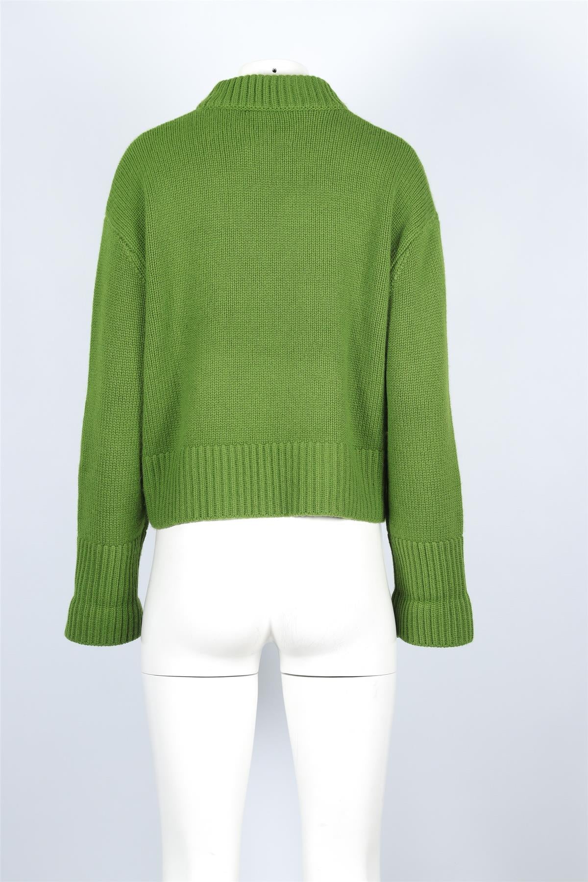 Lisa Yang Green Cashmere Sweater MEDIUM - LARGE - Image 4