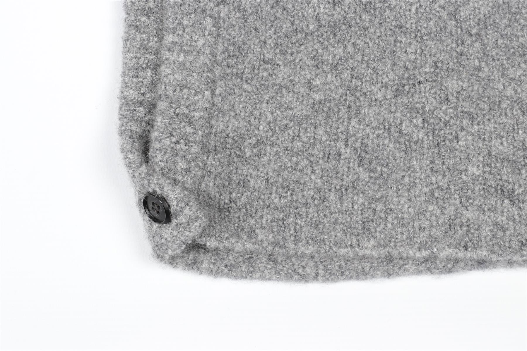 LISA YANG GREY CASHMERE BALACLAVA ONE SIZE - Image 9