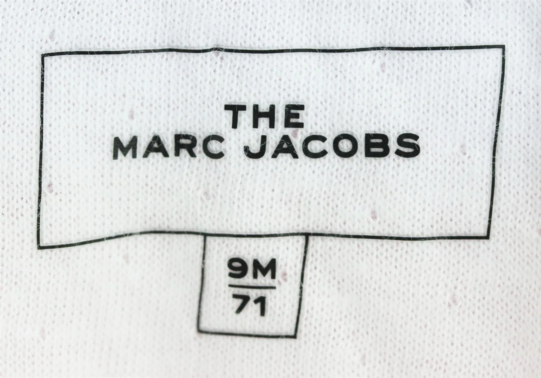 LITTLE MARC JACOBS BABY GIRLS LOGO TRACKSUIT 9 MONTHS - Image 7