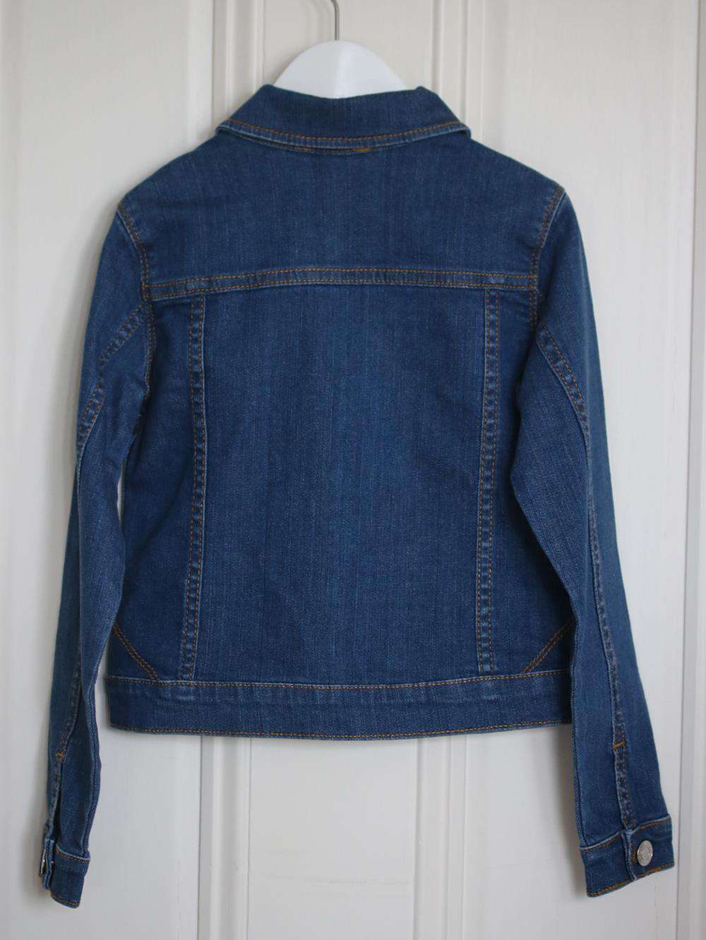 LITTLE MARC JACOBS KIDS GIRLS EMBROIDERED DENIM JACKET 6 YEARS - Image 3