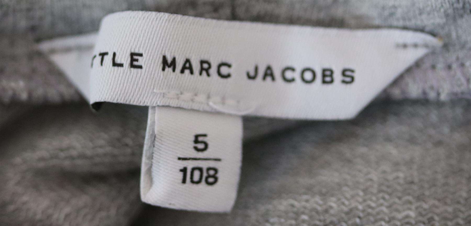 LITTLE MARC JACOBS KIDS GIRLS PRINTED SWEATSHIRT DRESS 5 YEARS - Image 4