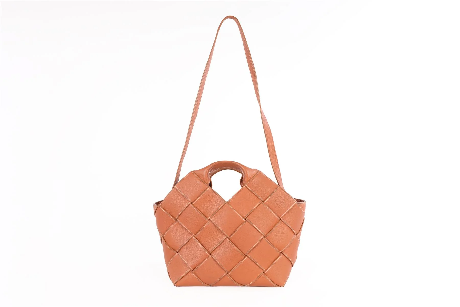 LOEWE BROWN SURPLUS MEDIUM LEATHER TOTE BAG - Image 3