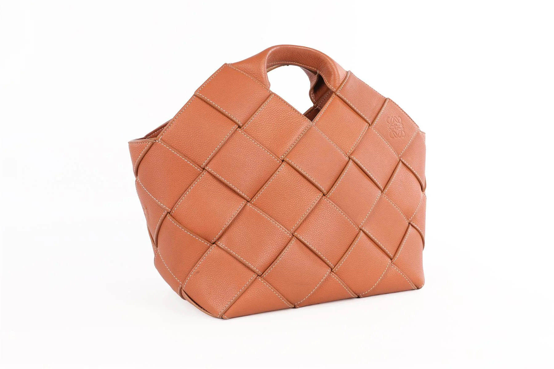 LOEWE BROWN SURPLUS MEDIUM LEATHER TOTE BAG - Image 4