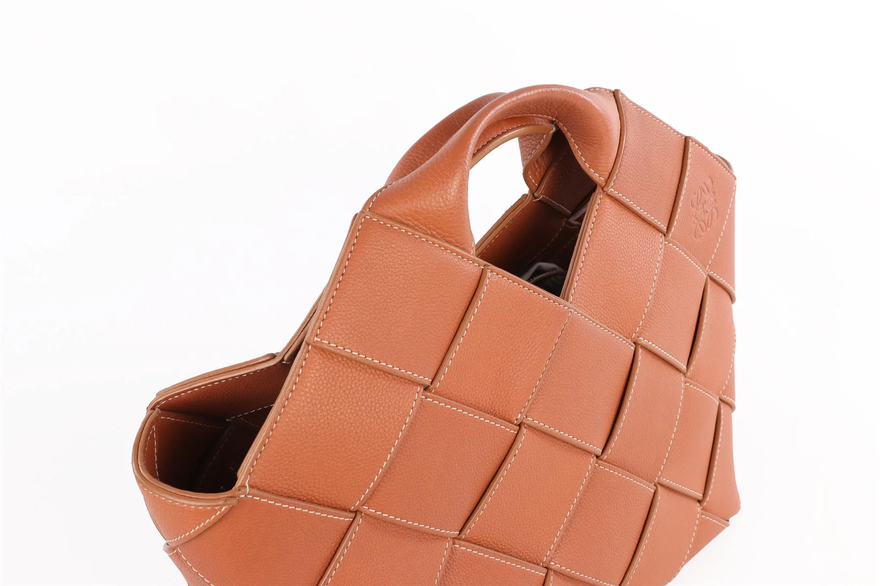 LOEWE BROWN SURPLUS MEDIUM LEATHER TOTE BAG - Image 9