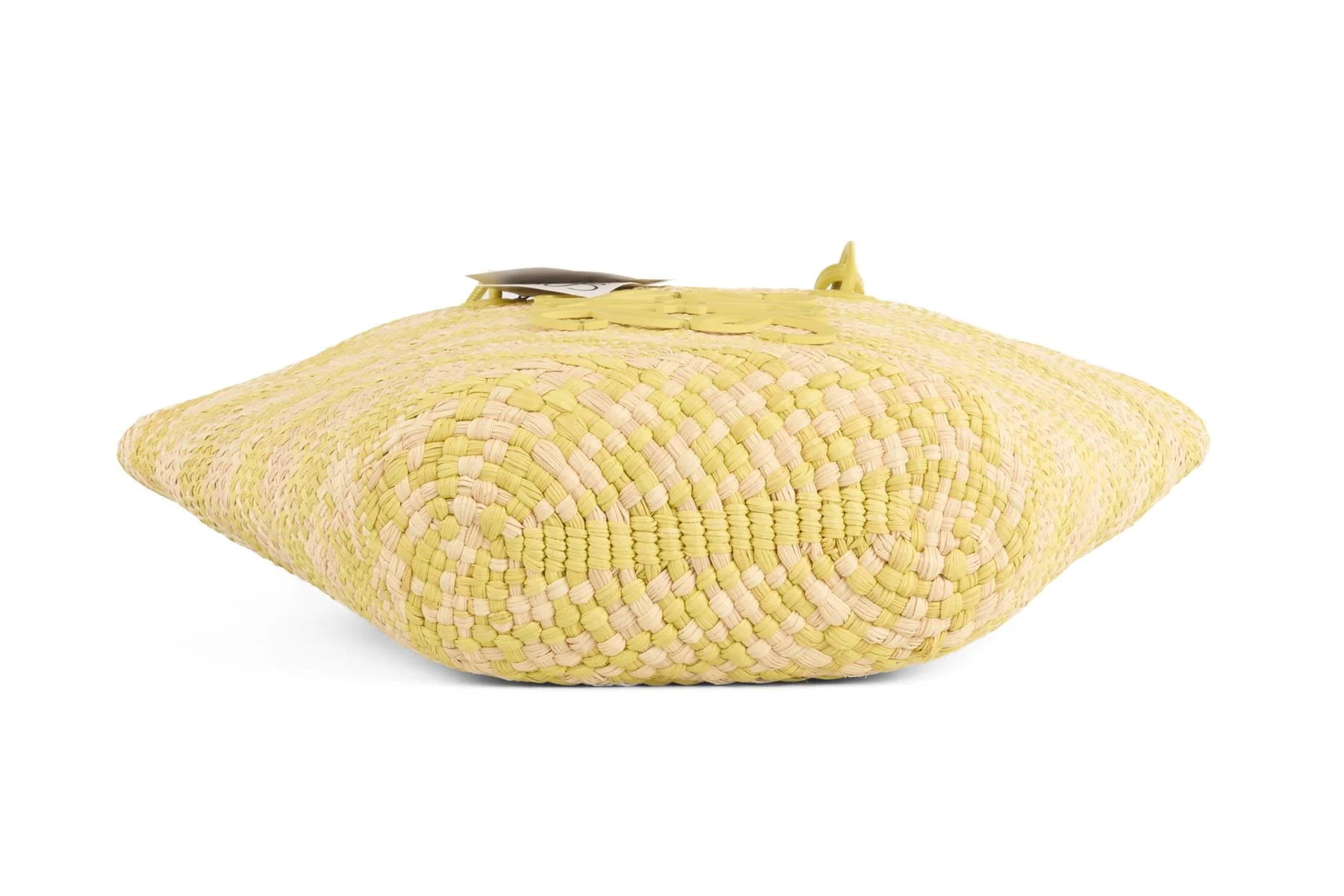 LOEWE GREEN ANAGRAM RAFFIA SHOULDER BAG - Image 7