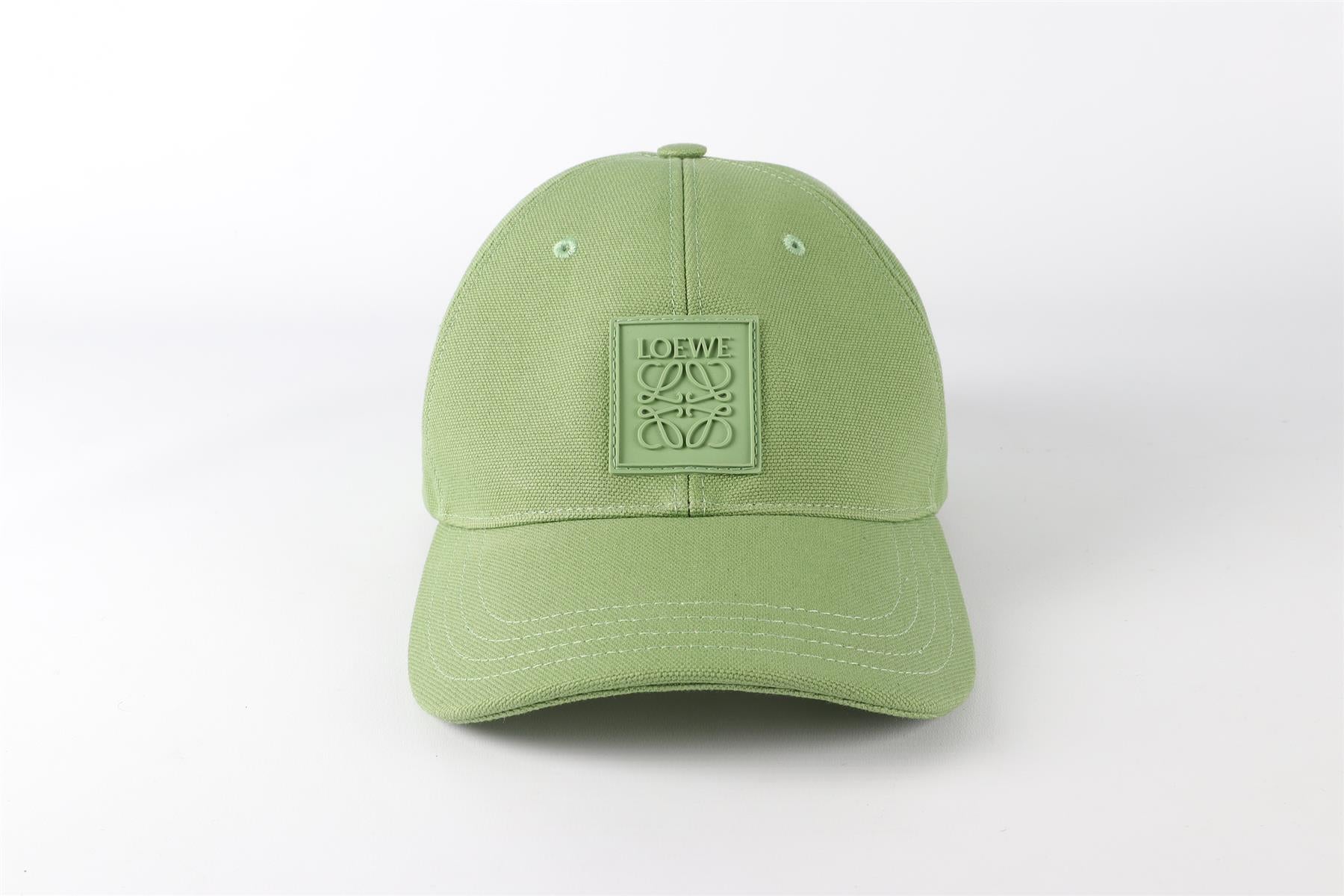 LOEWE GREEN COTTON BASEBALL CAP - Image 3