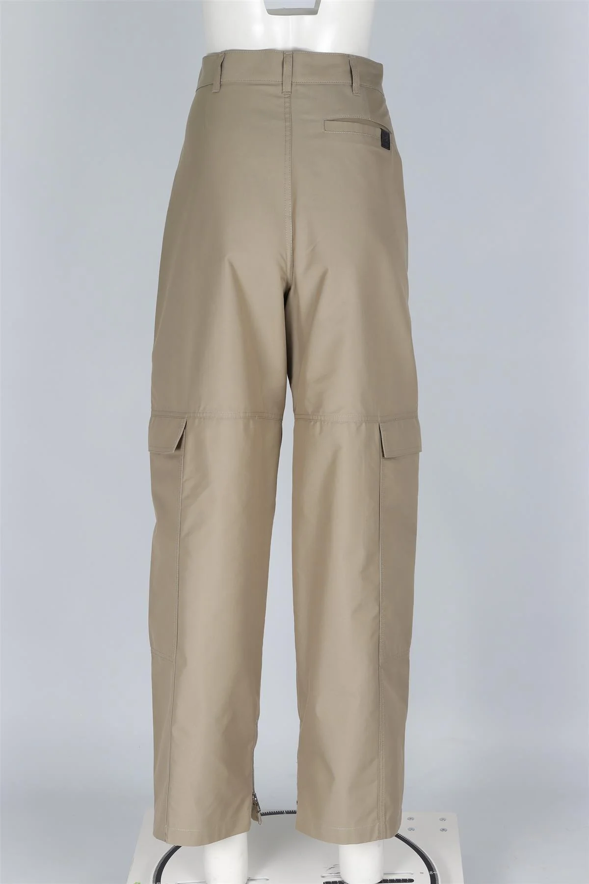 LOEWE GREEN COTTON CARGO PANTS FR 40 UK 12 - Image 4