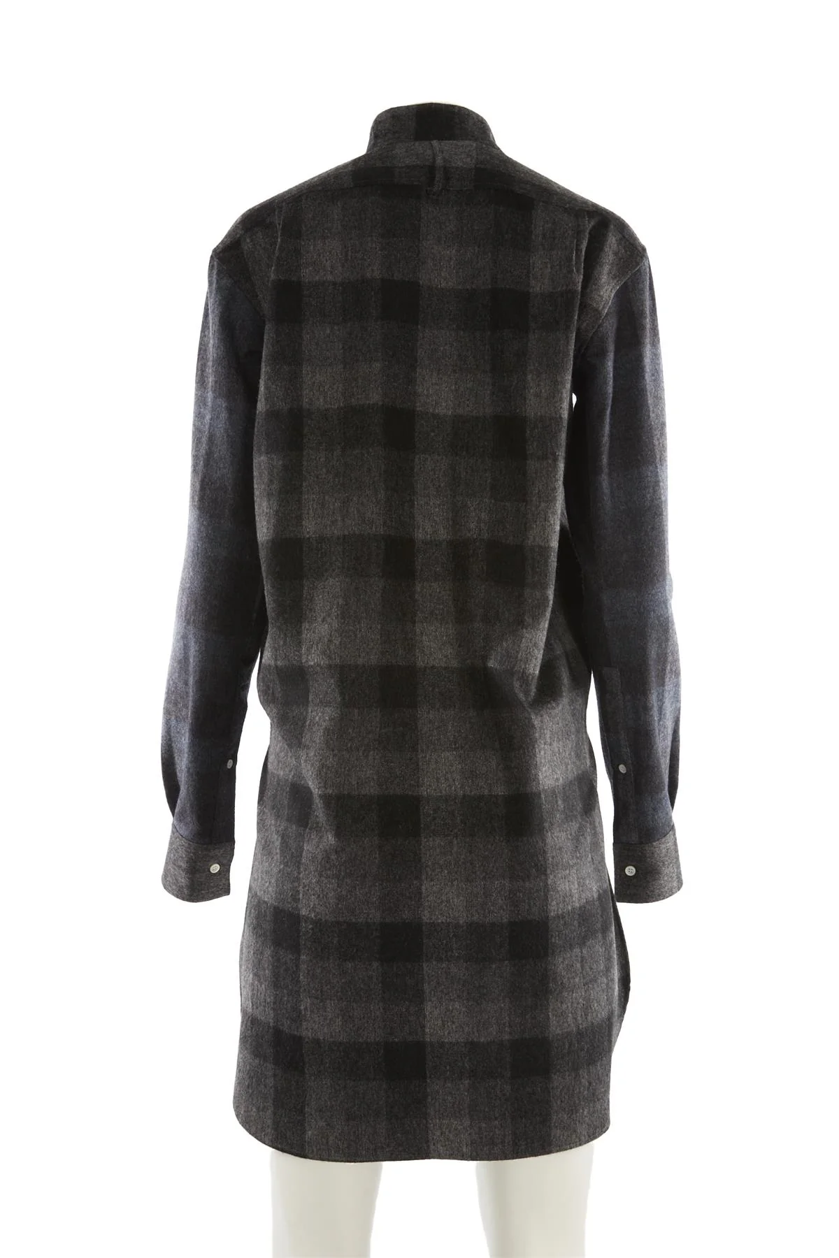 LOEWE GREY WOOL SHIRT FR 36 UK 8 - Image 4