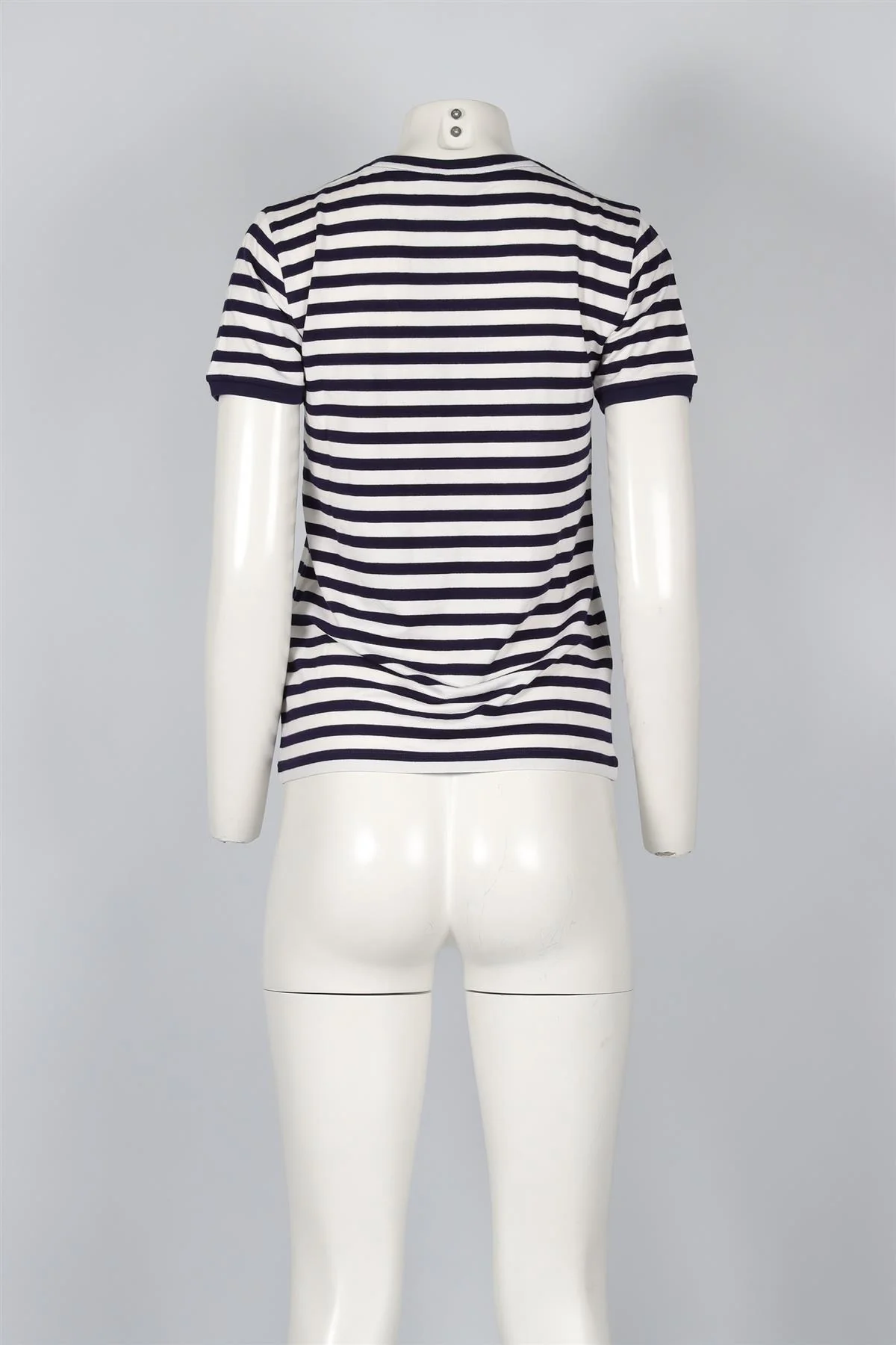 LOEWE NAVY COTTON T-SHIRT MEDIUM - Image 4