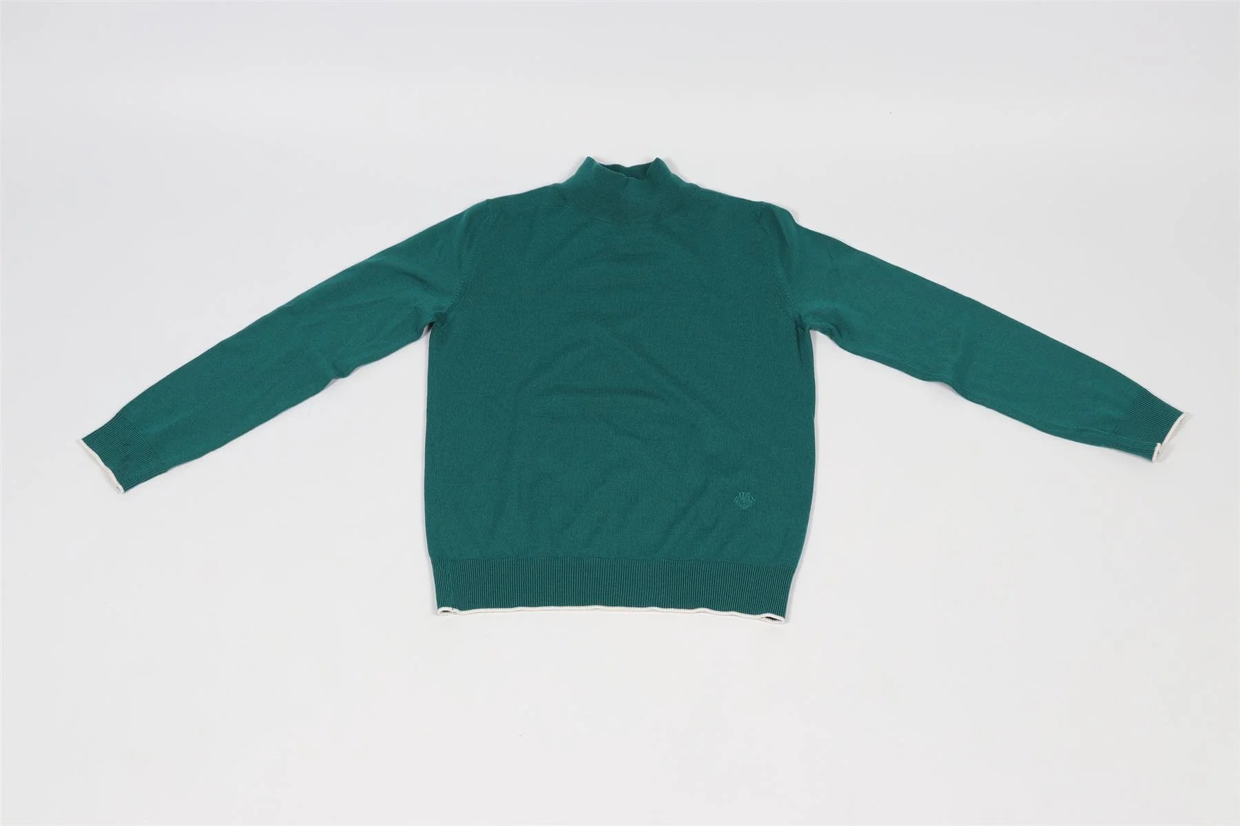 LORA PIANA GREEN KIDS BOYS COTTON SHIRT 6 YEARS - Image 2