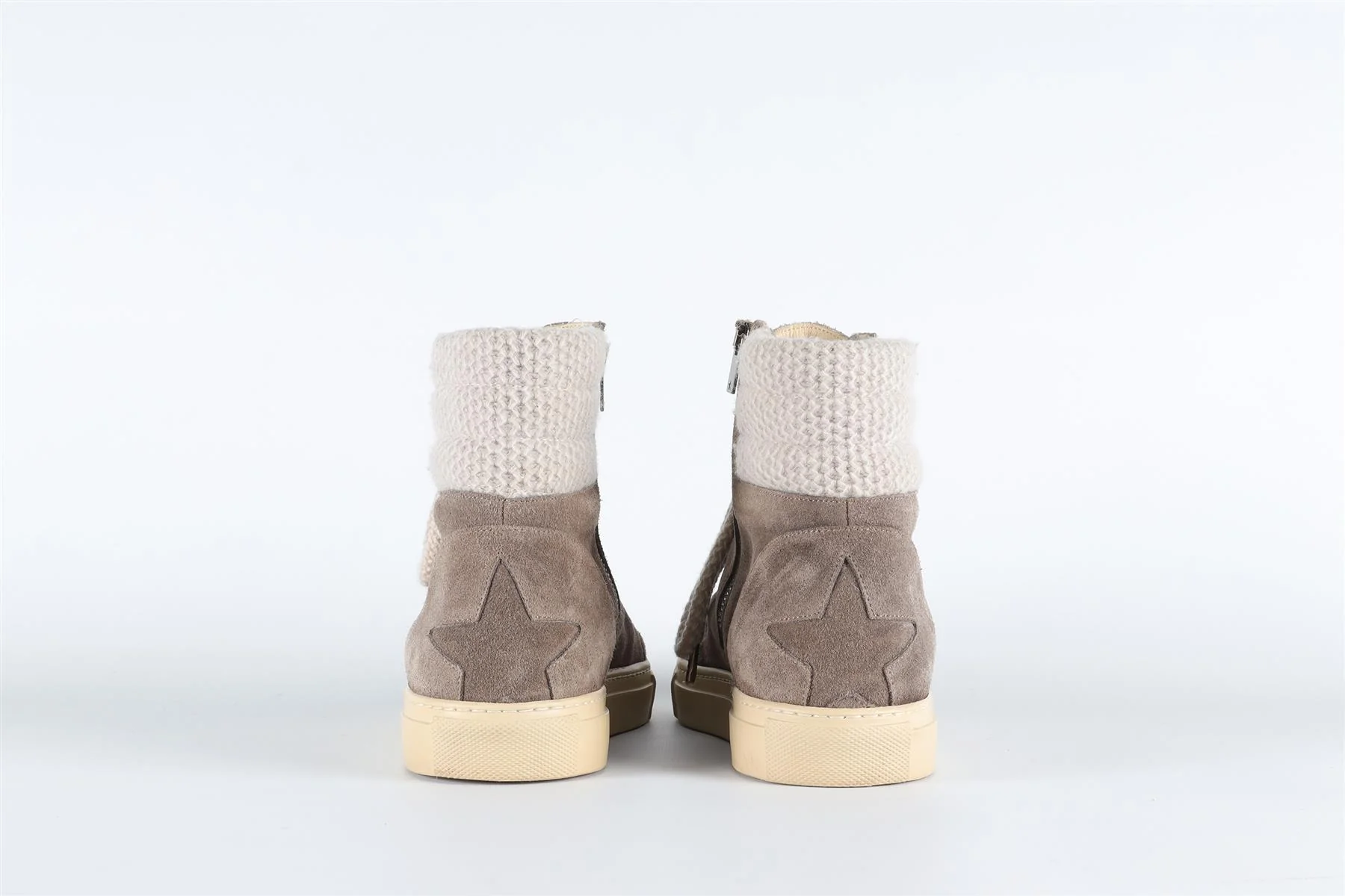 LORENA ANTONIAZZI GREY SUEDE SNEAKERS EU 38 UK 5 US 8 - Image 5