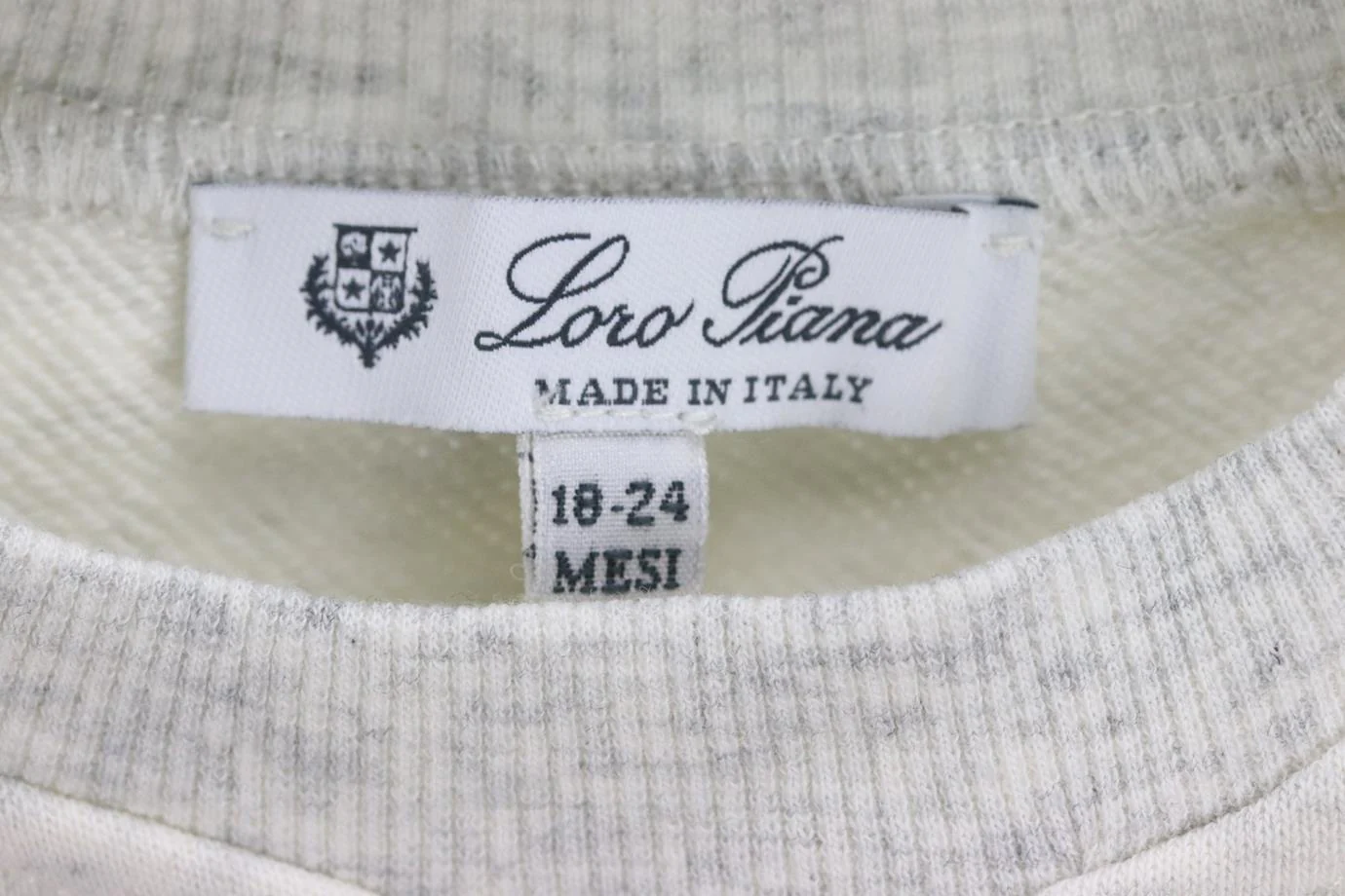 LORO PIANA BABY GIRLS COTTON SWEATER 18-24 MONTHS - Image 4