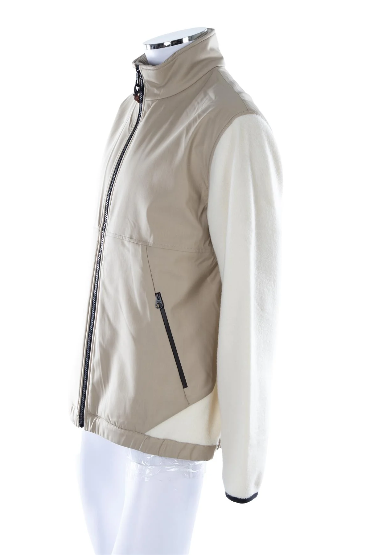 LORO PIANA BEIGE MEN'S MERIBEL CASHMERE JACKET LARGE - Image 3