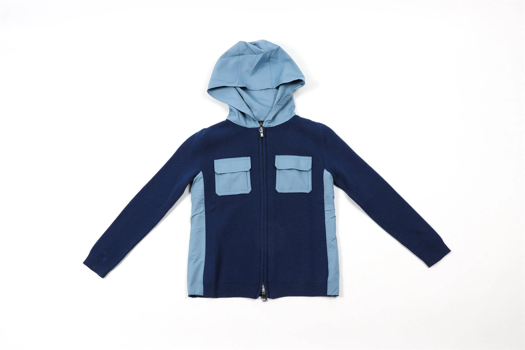 LORO PIANA BLUE KIDS BOYS HOODIE 6 YEARS - Image 2