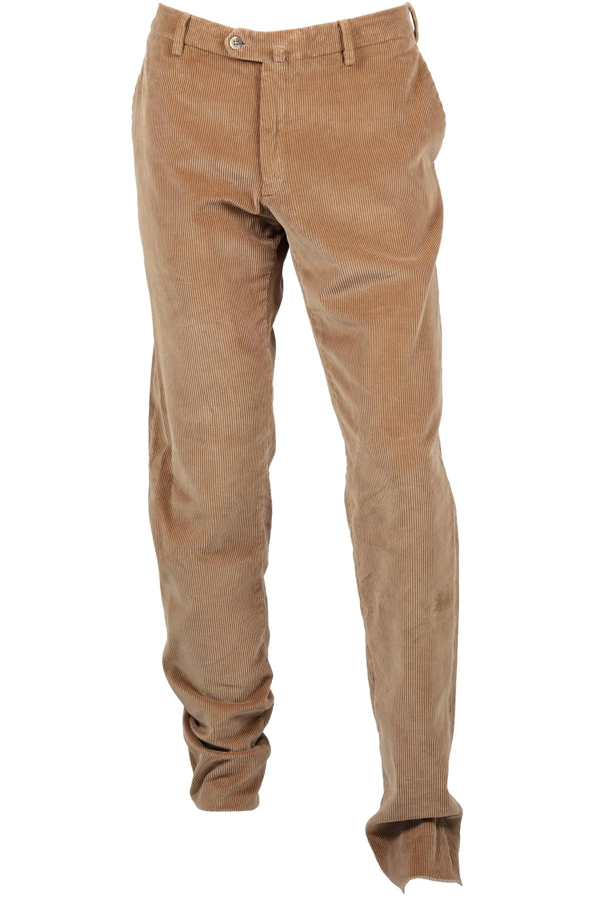 LORO PIANA BROWN MEN'S CORDUROY SLIM LEG PANTS IT 56 UK/US WAIST 40 - Image 5