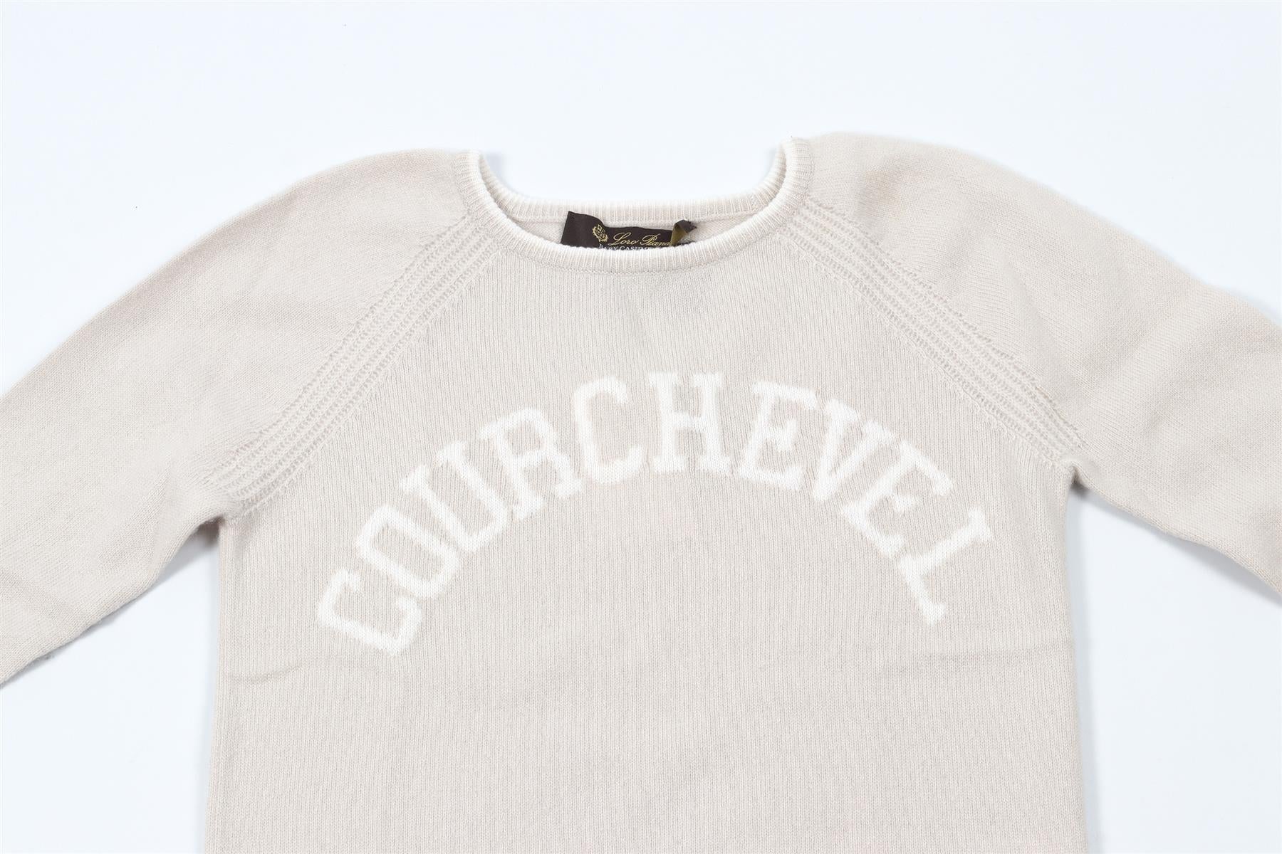 LORO PIANA ECRU KIDS BOYS SWEATER 6 YEARS - Image 3