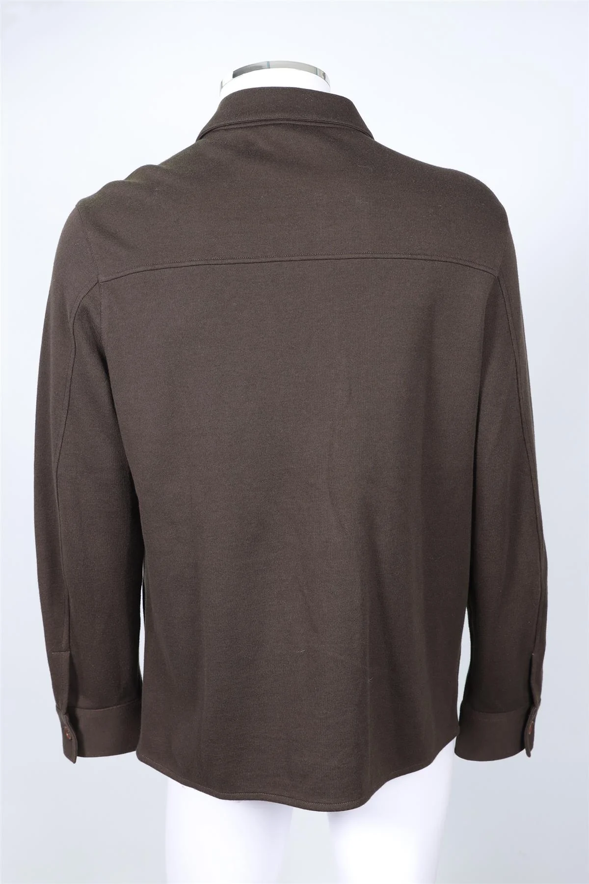 LORO PIANA GREEN MEN'S COTTON JACKET XXLARGE - Image 4