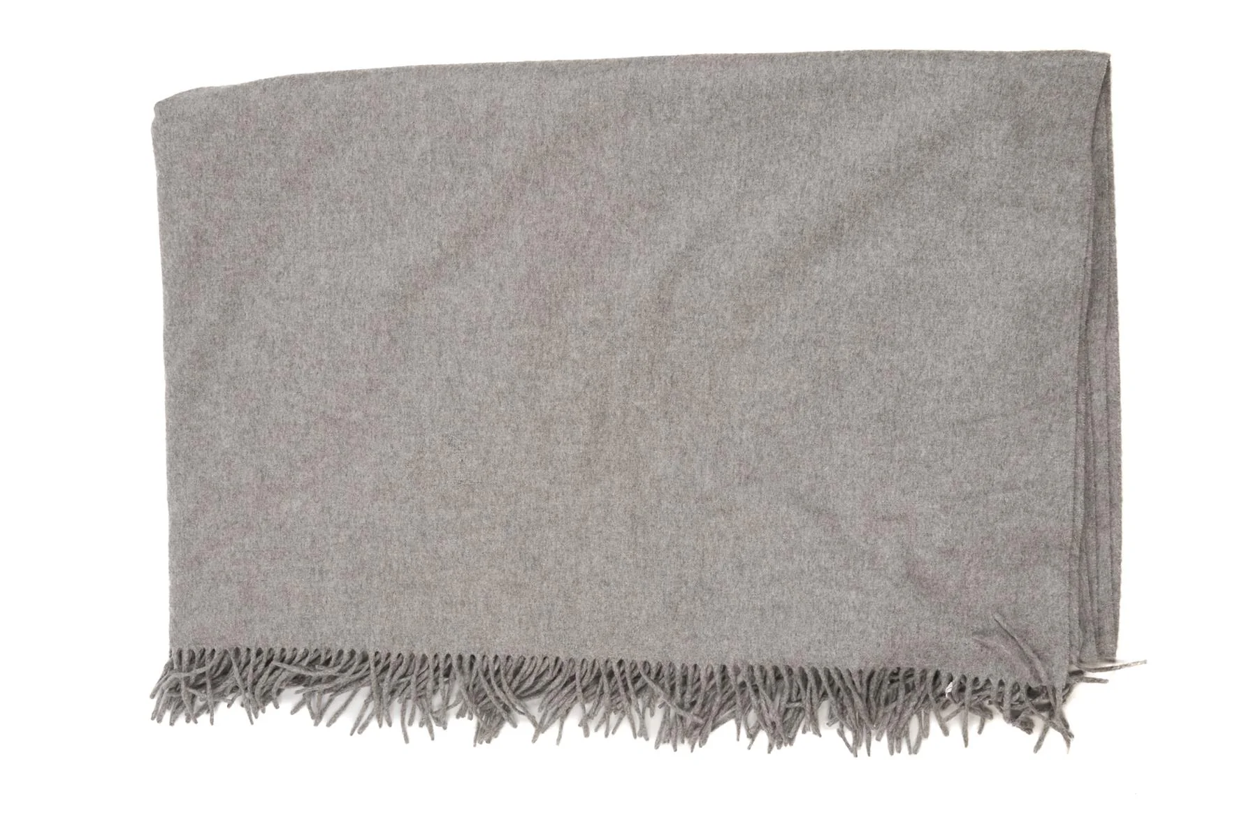 LORO PIANA GREY CASHMERE THROW - Image 2