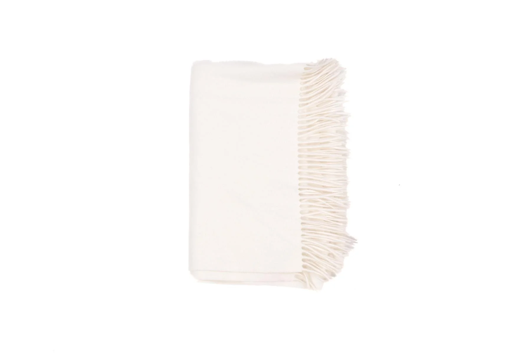 LORO PIANA IVORY CASHMERE SCARF - Image 3