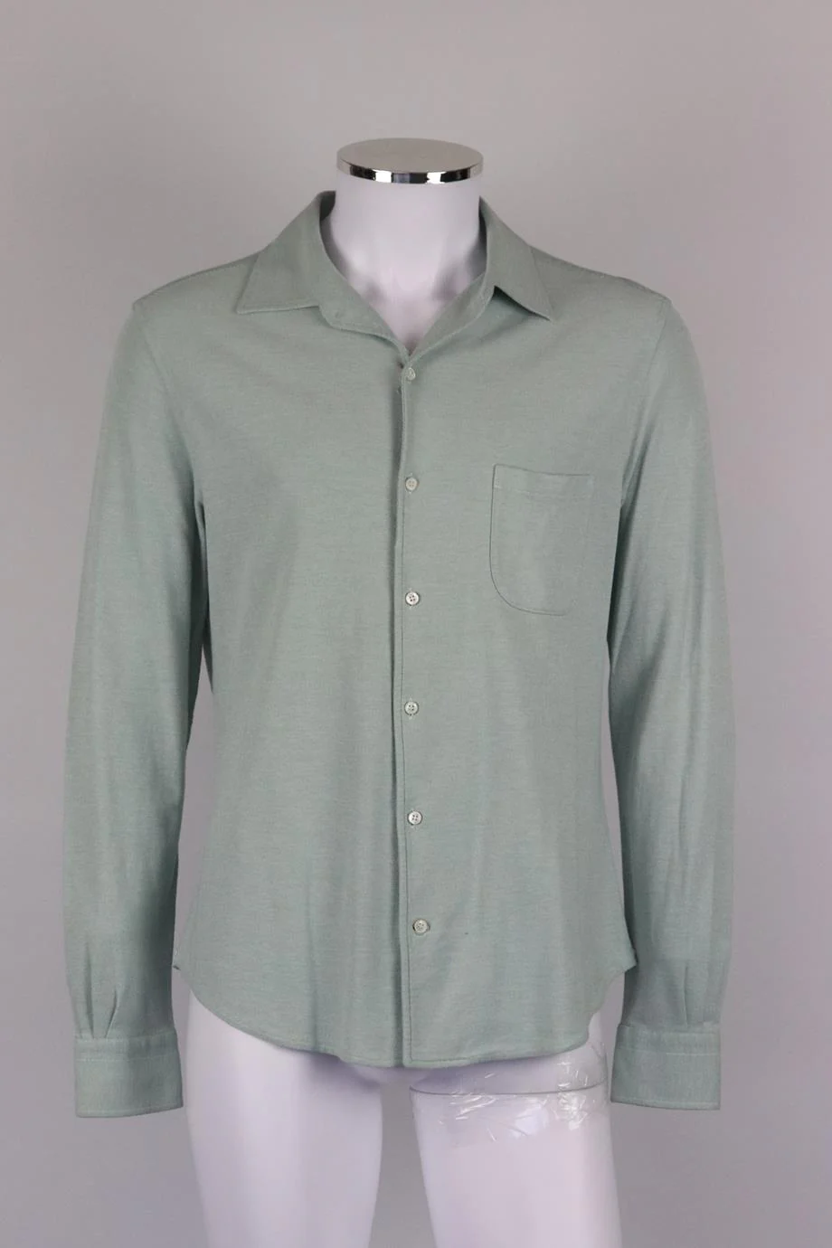 LORO PIANA MEN'S COTTON BLEND SHIRT LARGE - Image 2